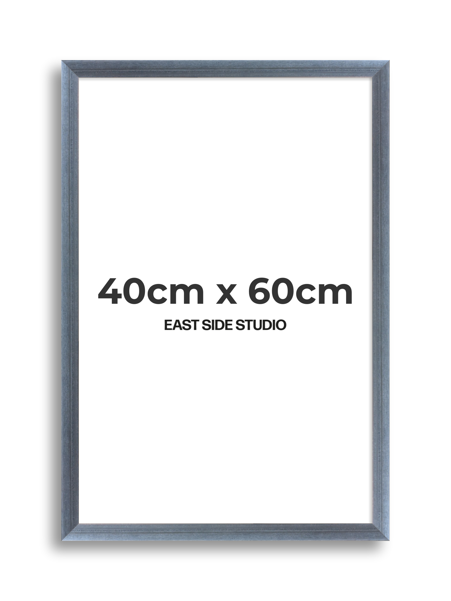 Steel Blue Stain 40cm x 60cm picture frame