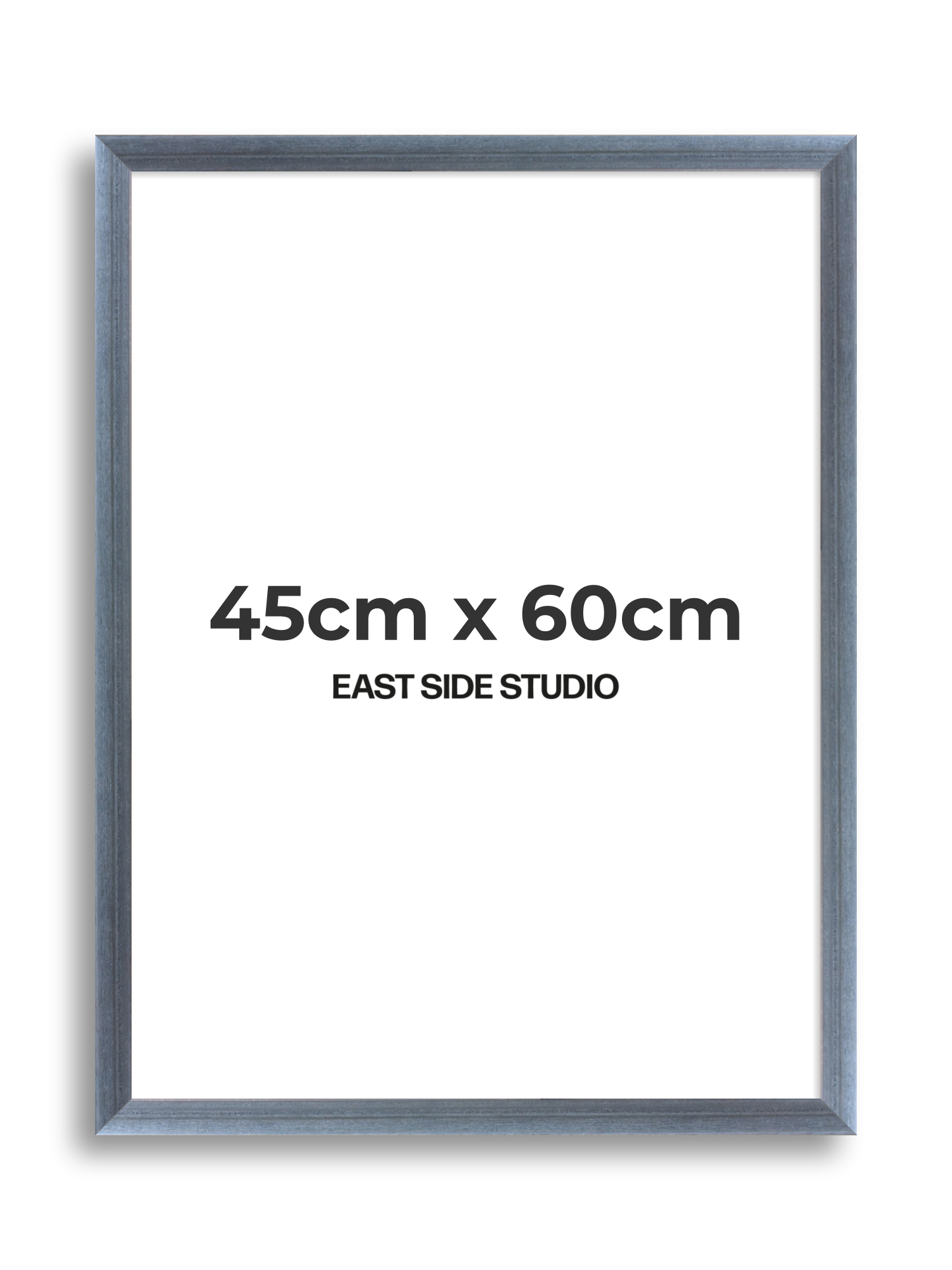 Steel Blue Stain 45cm x 60cm picture frame