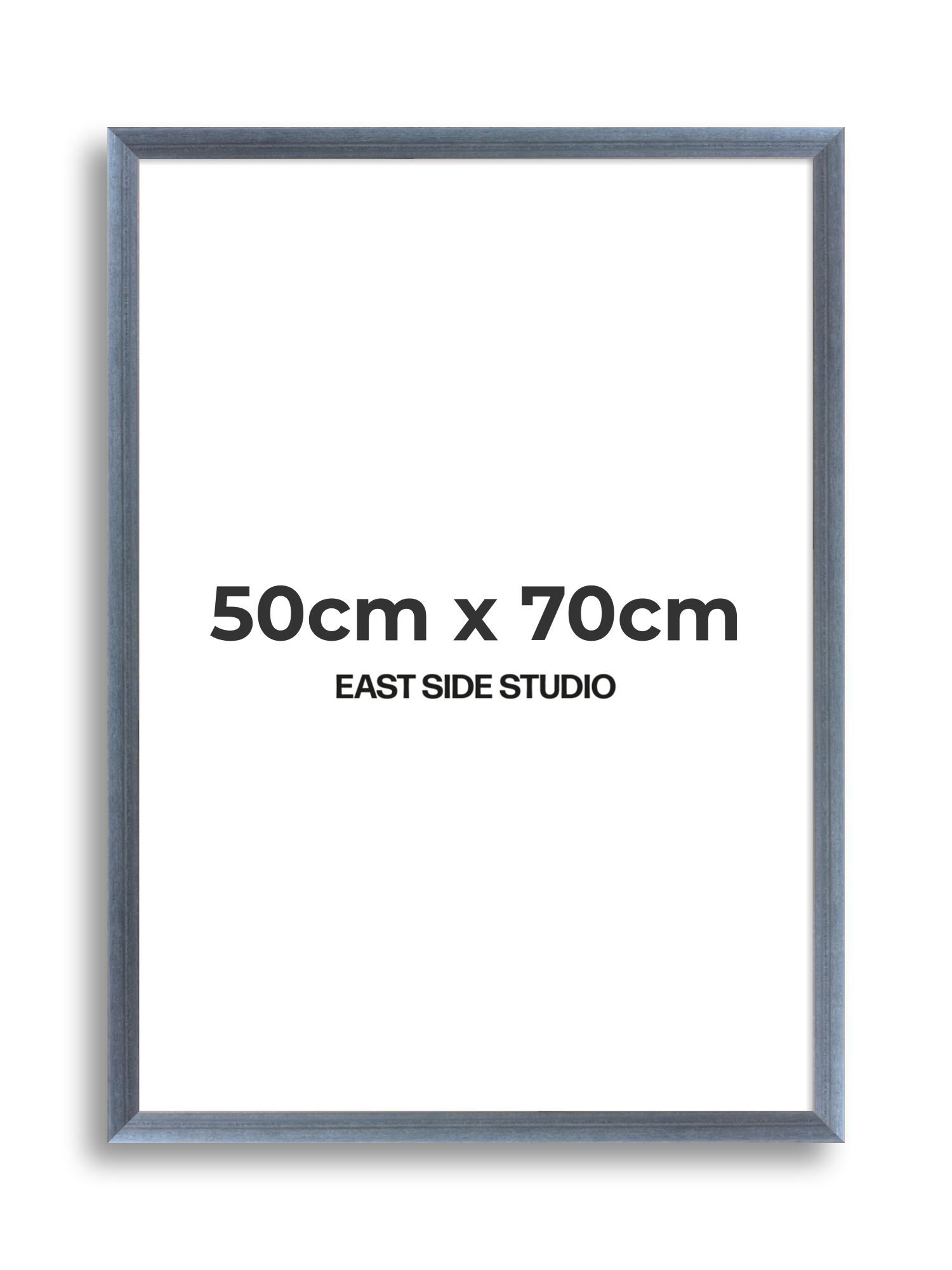 Steel Blue Stain 50cm x 70cm picture frame