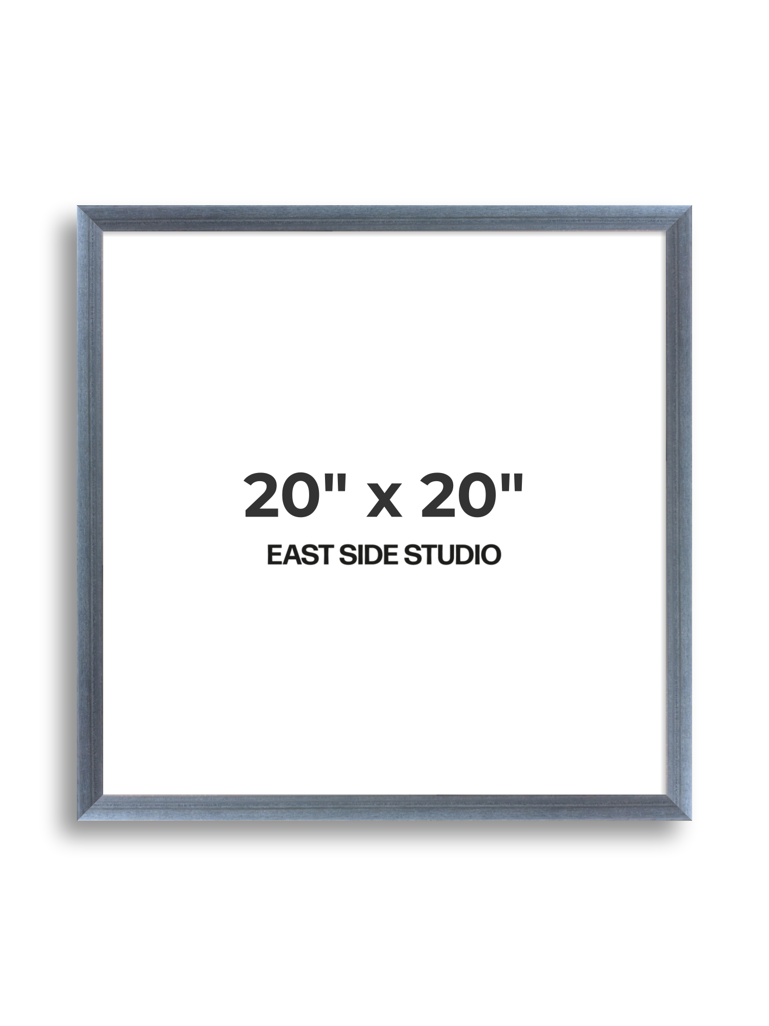 Steel Blue Stain 20" x 20" picture frame