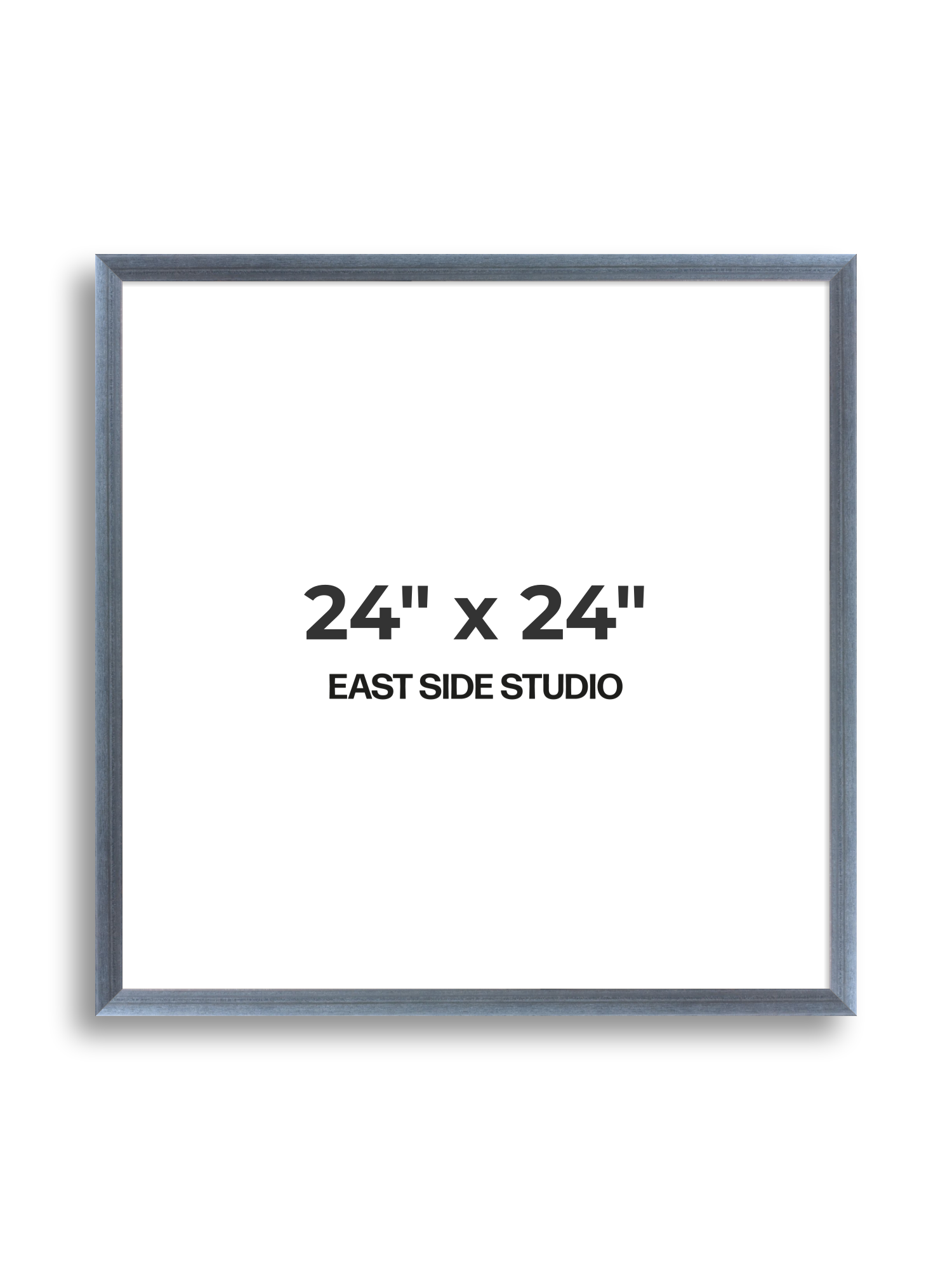 Steel Blue Stain 24" x 24" picture frame