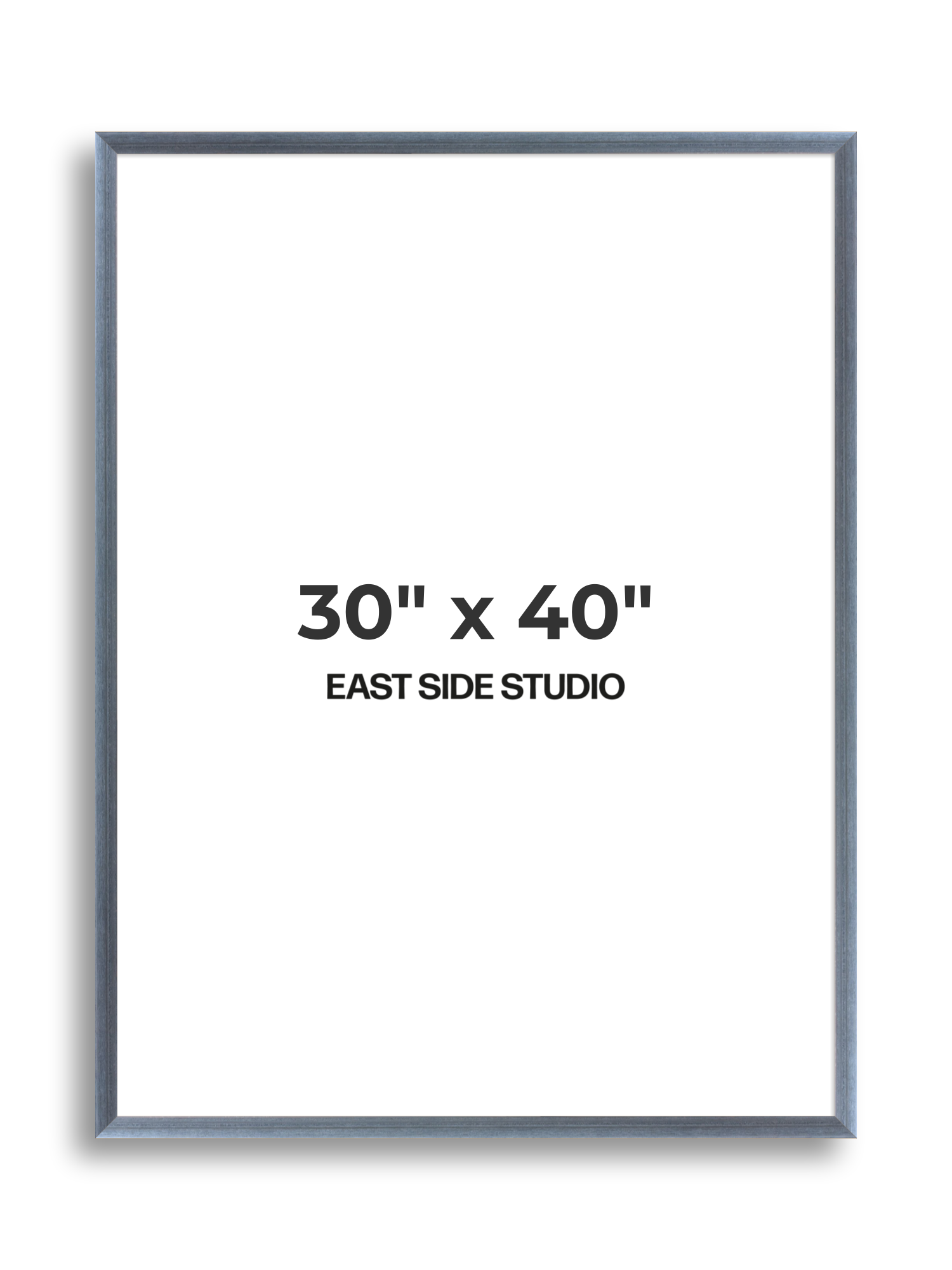 Steel Blue Stain 30" x 40" picture frame