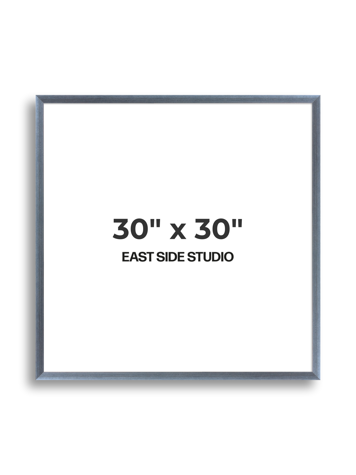 Steel Blue Stain 30" x 30" picture frame