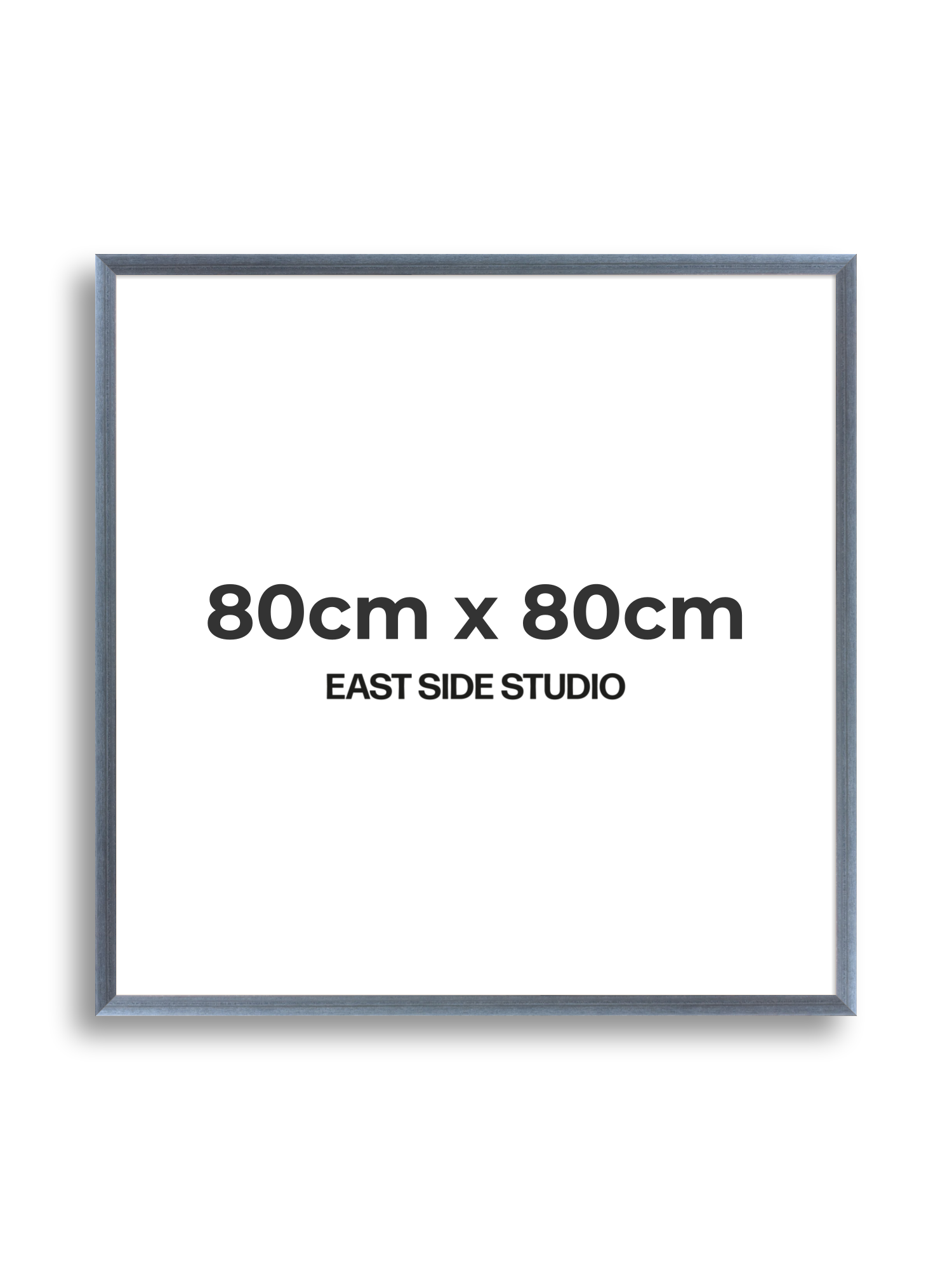Steel Blue Stain 80cm x 80cm picture frame