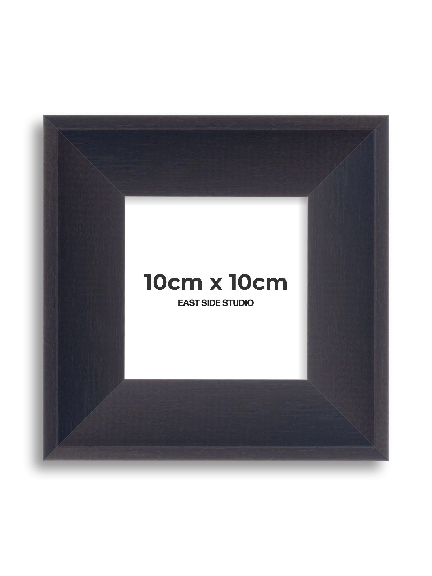 Black Stain 10cm x 10cm picture frame