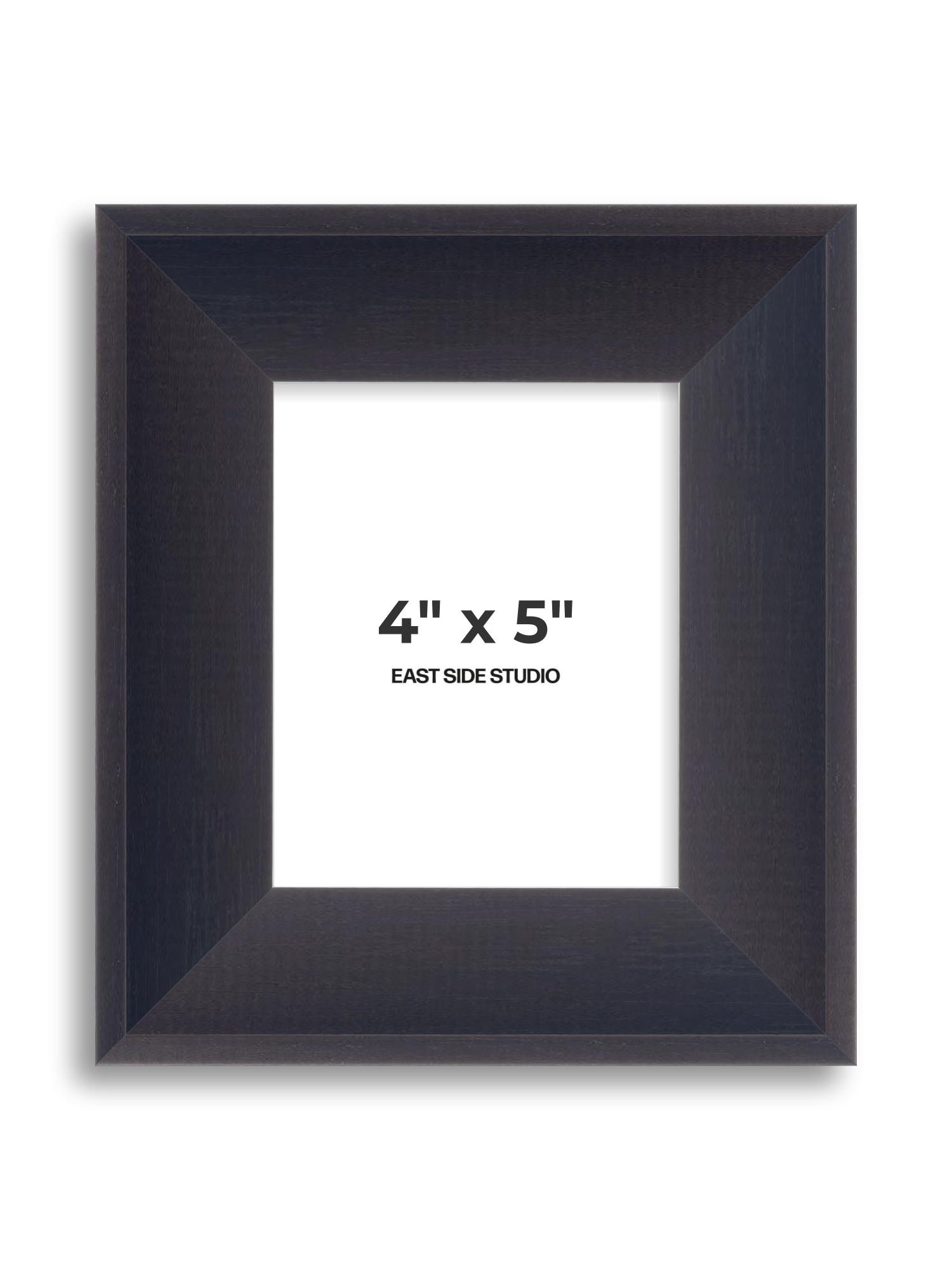 Black Stain 4" x 5" picture frame