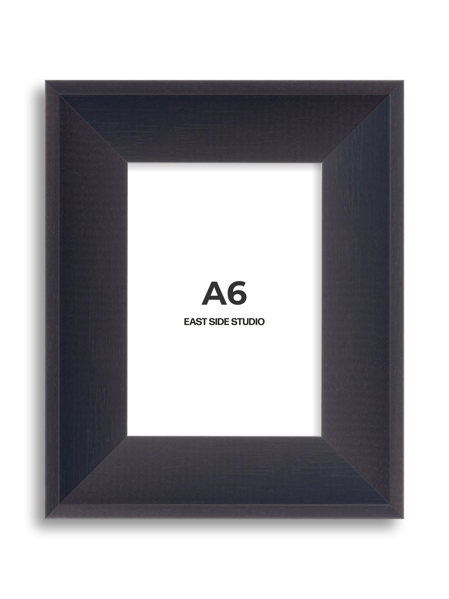Black Stain A6 picture frame