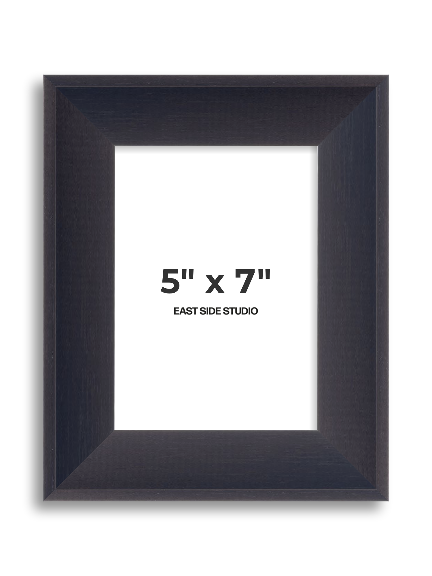 Black Stain 5" x 7" picture frame