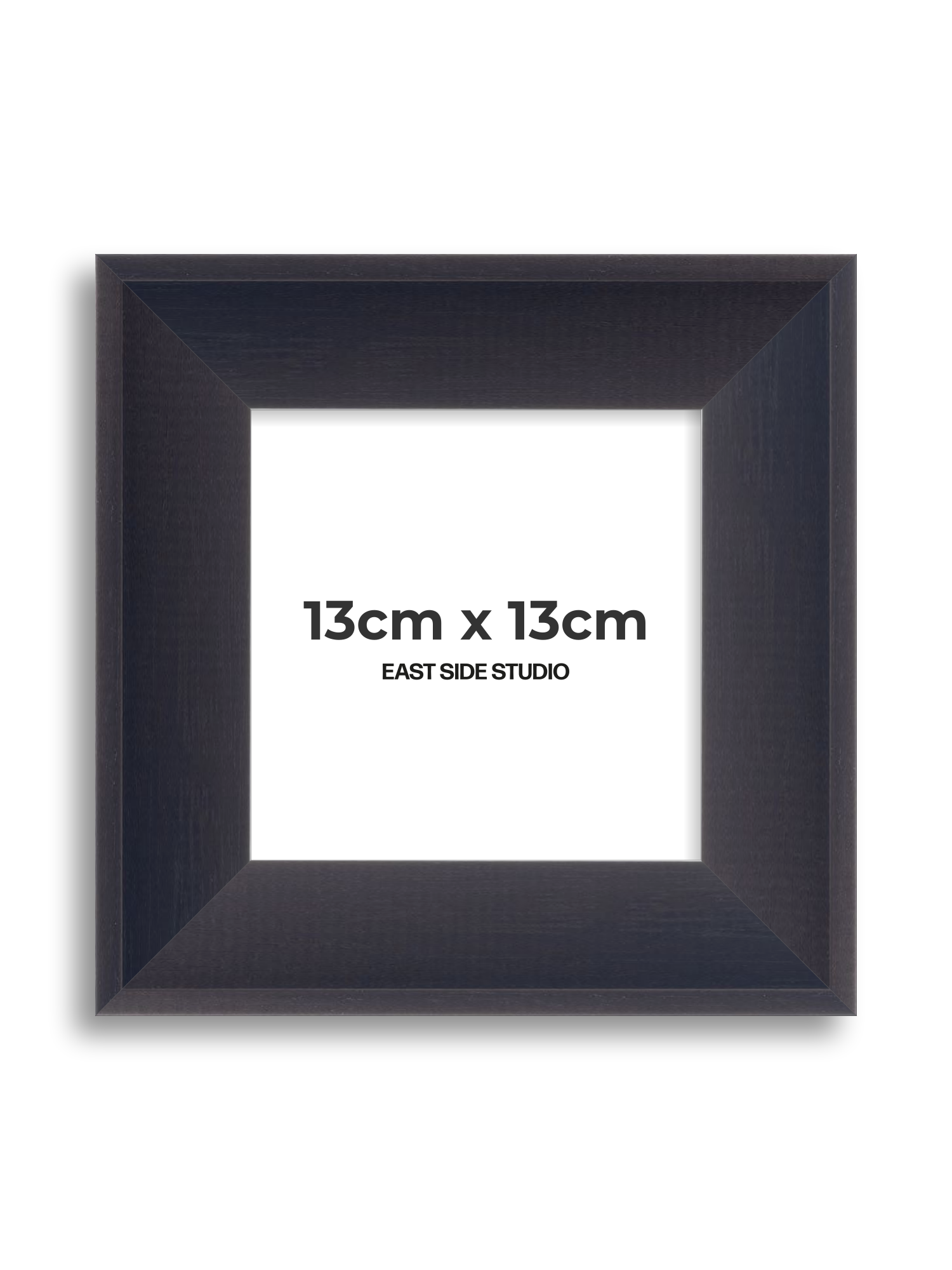 Black Stain 13cm x 13cm picture frame
