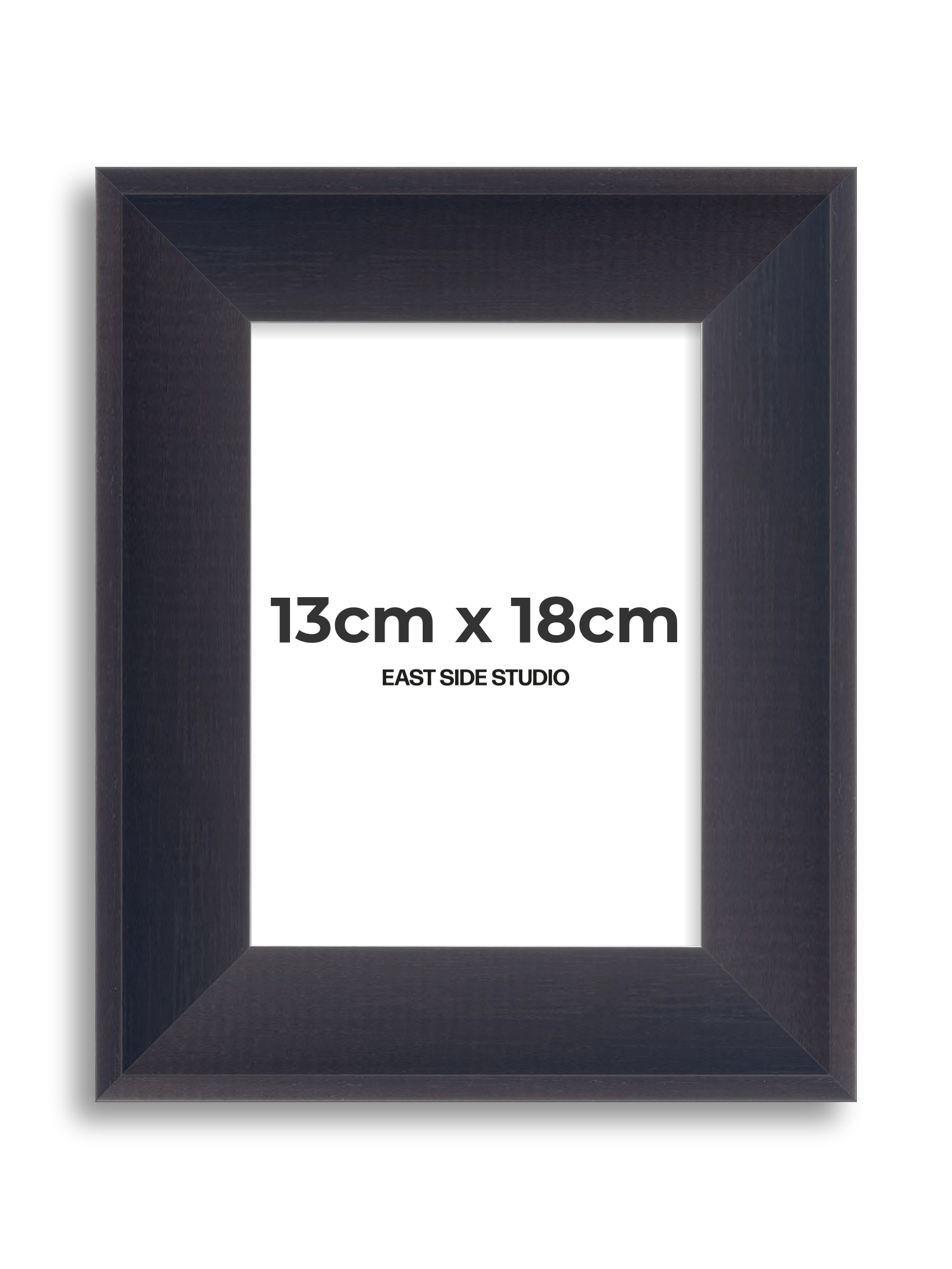 Black Stain 13cm x 18cm picture frame