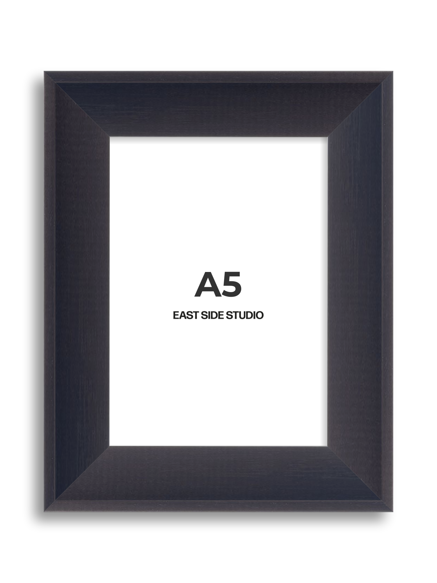 Black Stain A5 picture frame