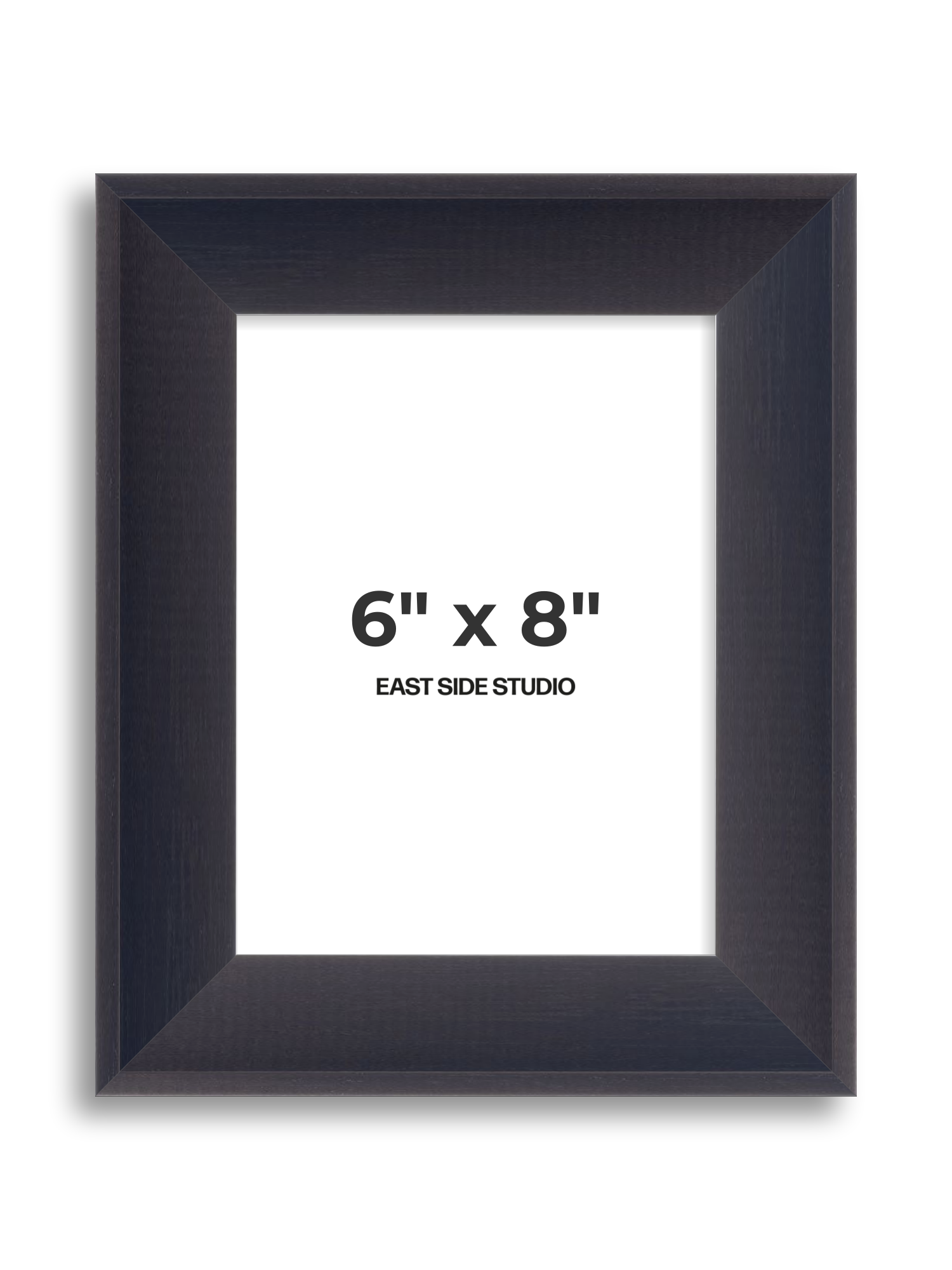 Black Stain 6" x 8" picture frame
