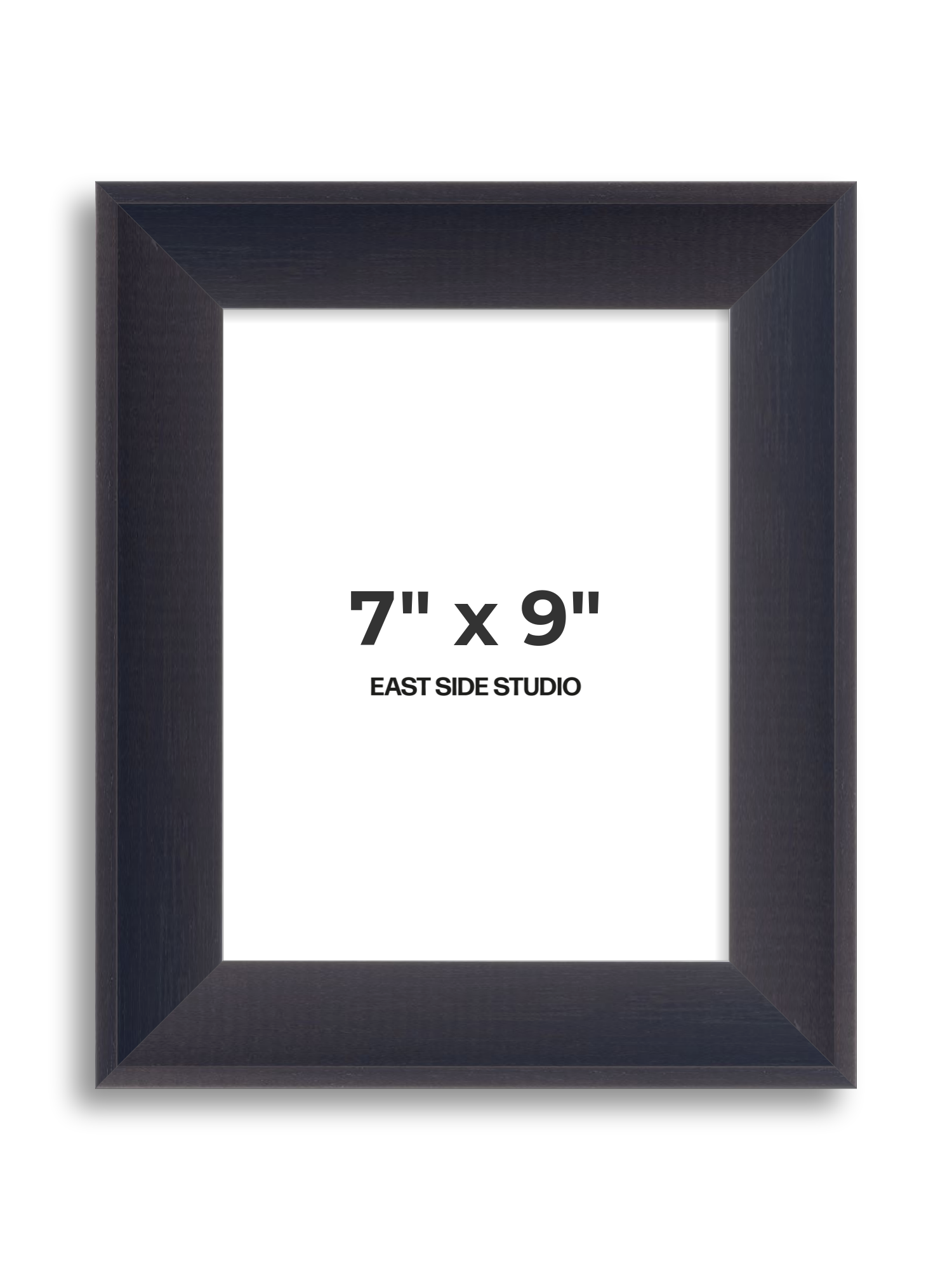 Black Stain 7" x 9" picture frame