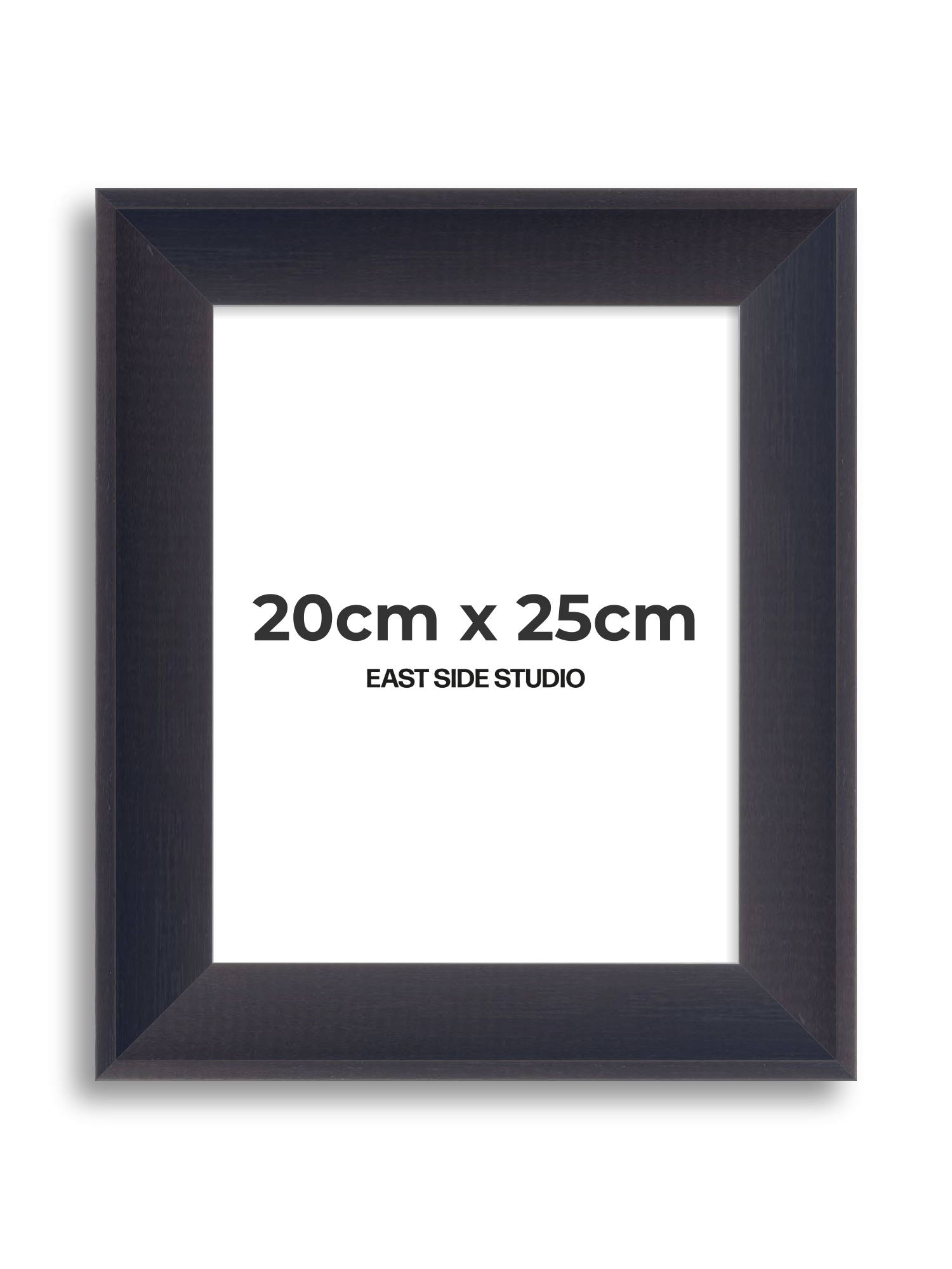 Black Stain 20cm x 25cm picture frame