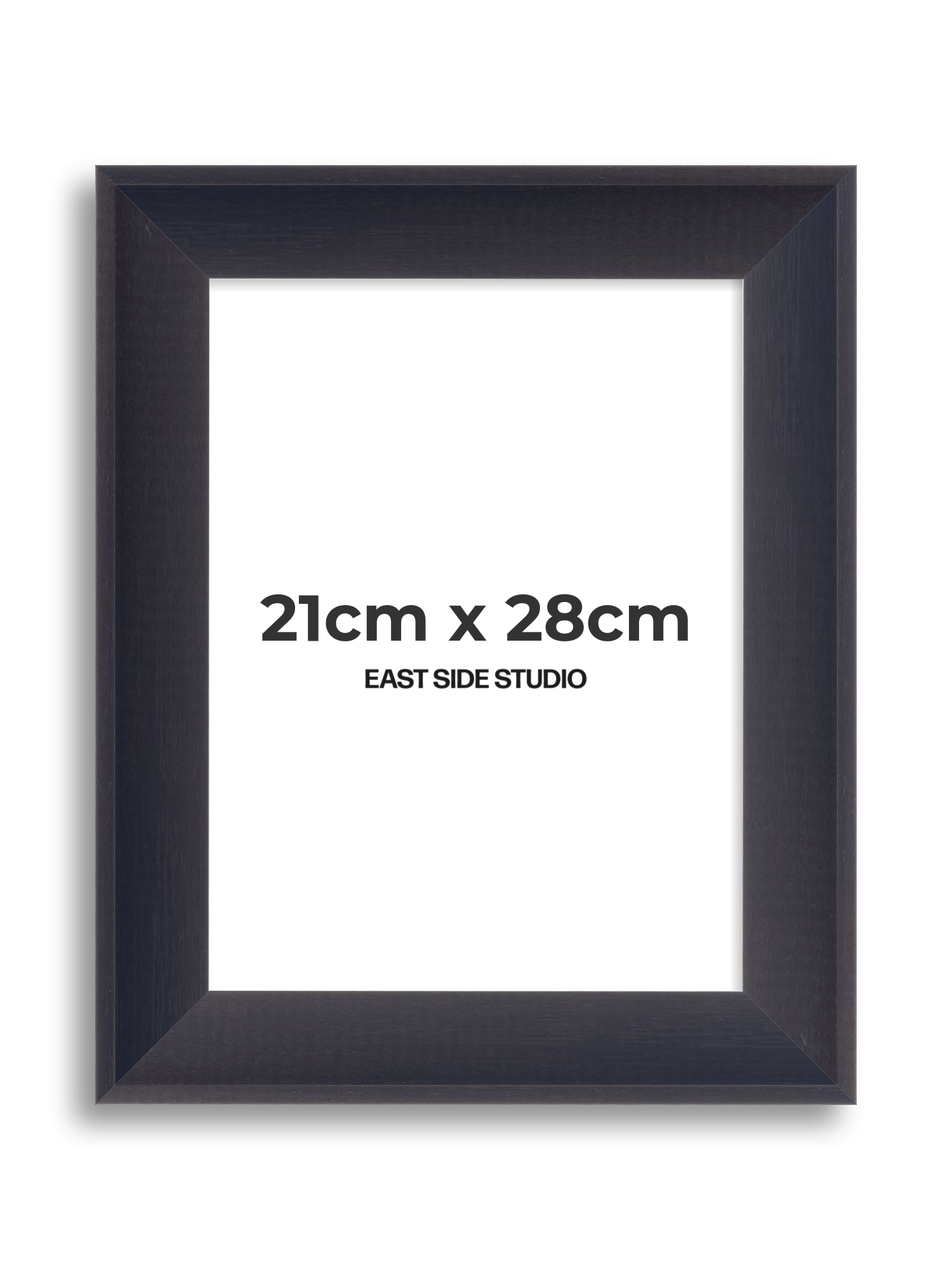 Black Stain 21cm x 28cm picture frame