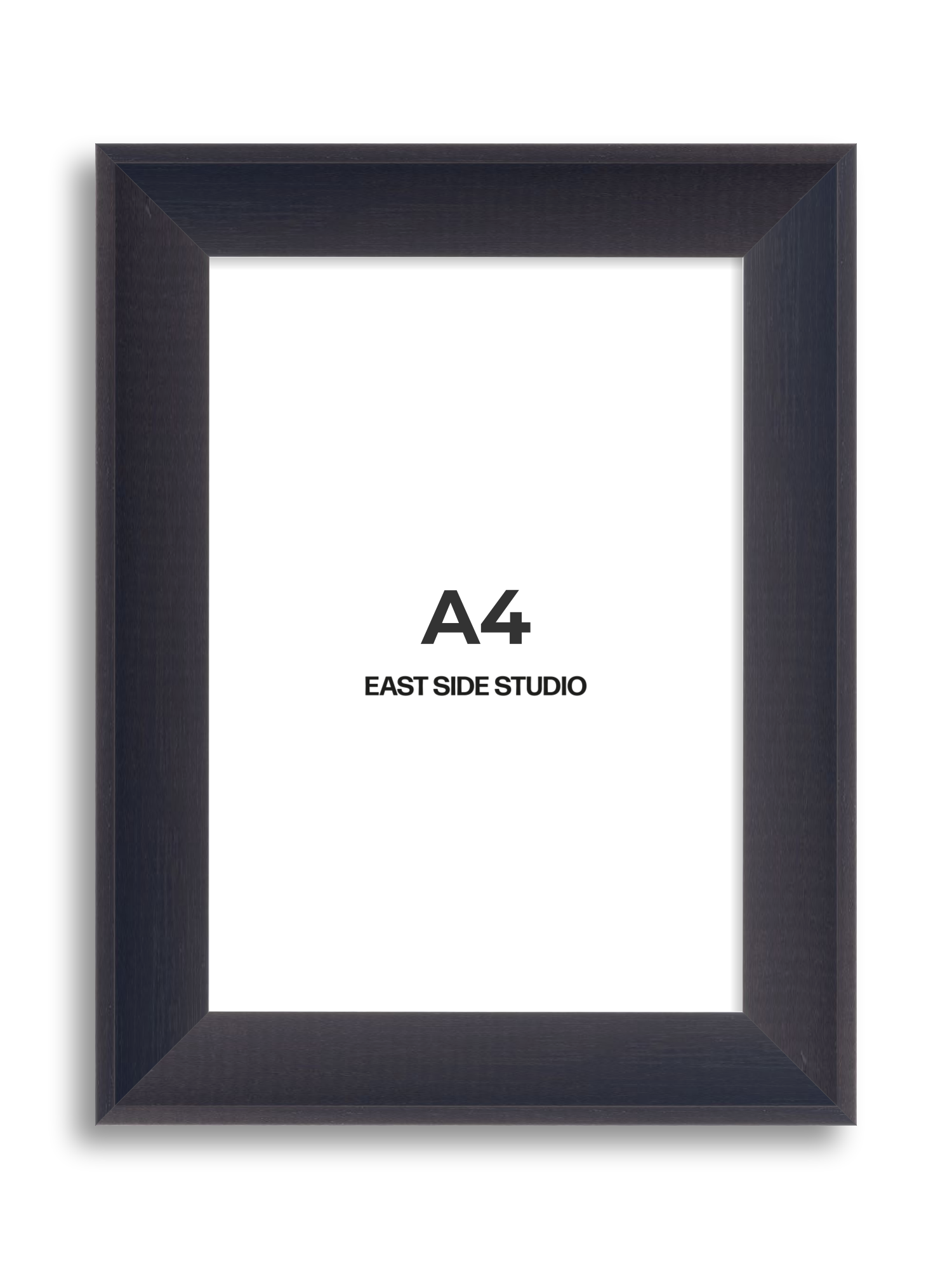 Black Stain A4 picture frame
