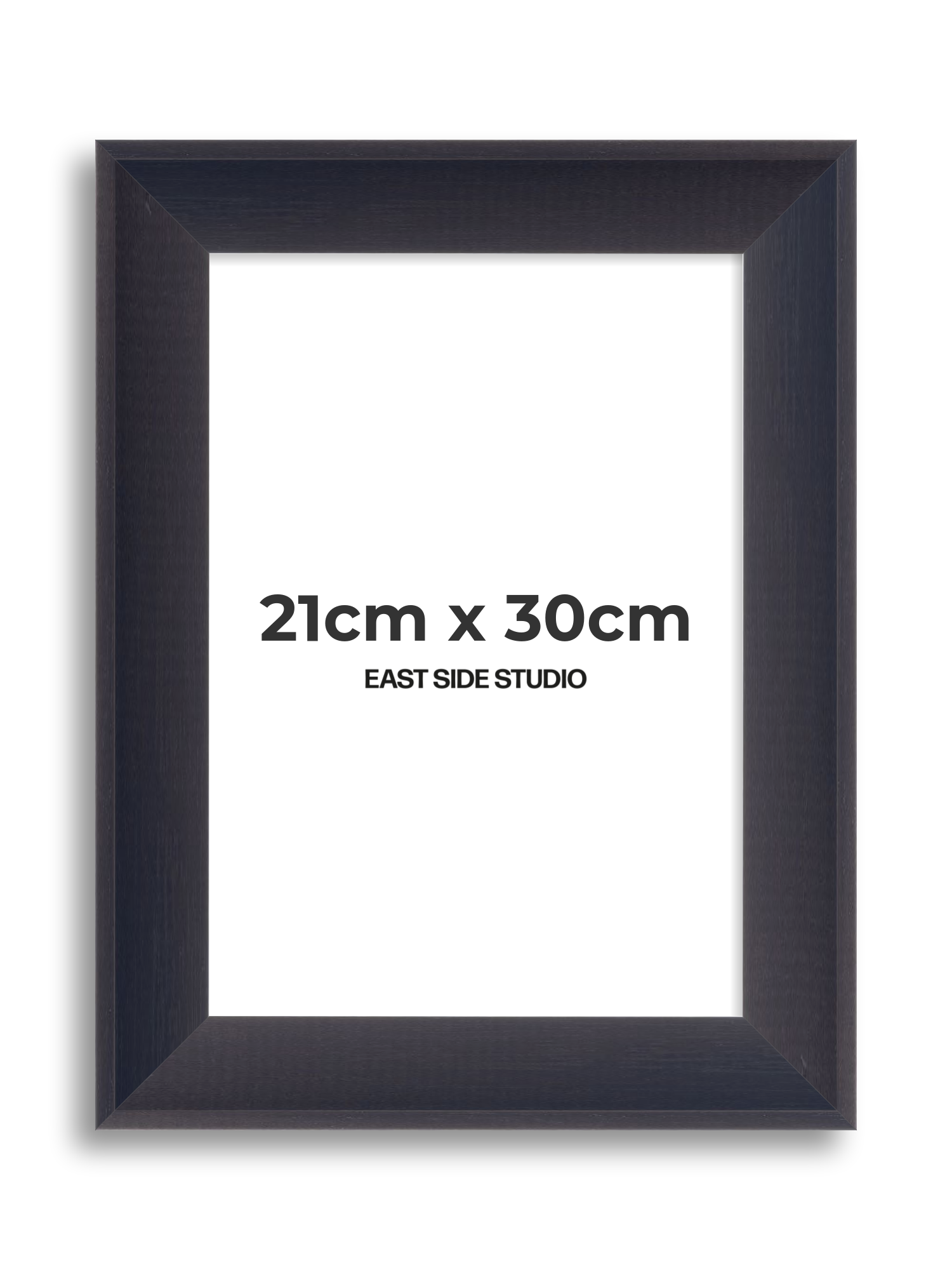 Black Stain 21cm x 30cm picture frame
