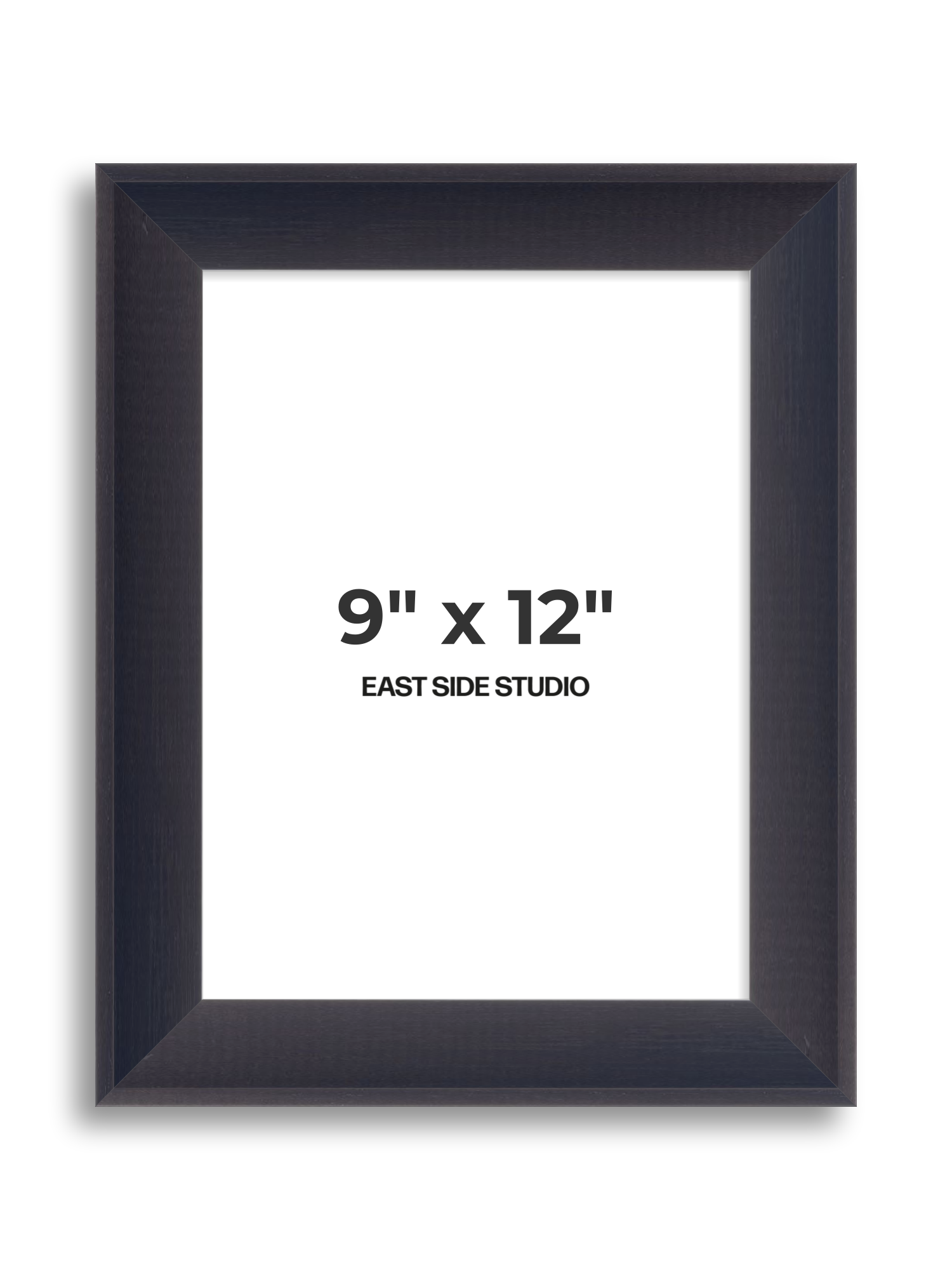 Black Stain 9" x 12" picture frame