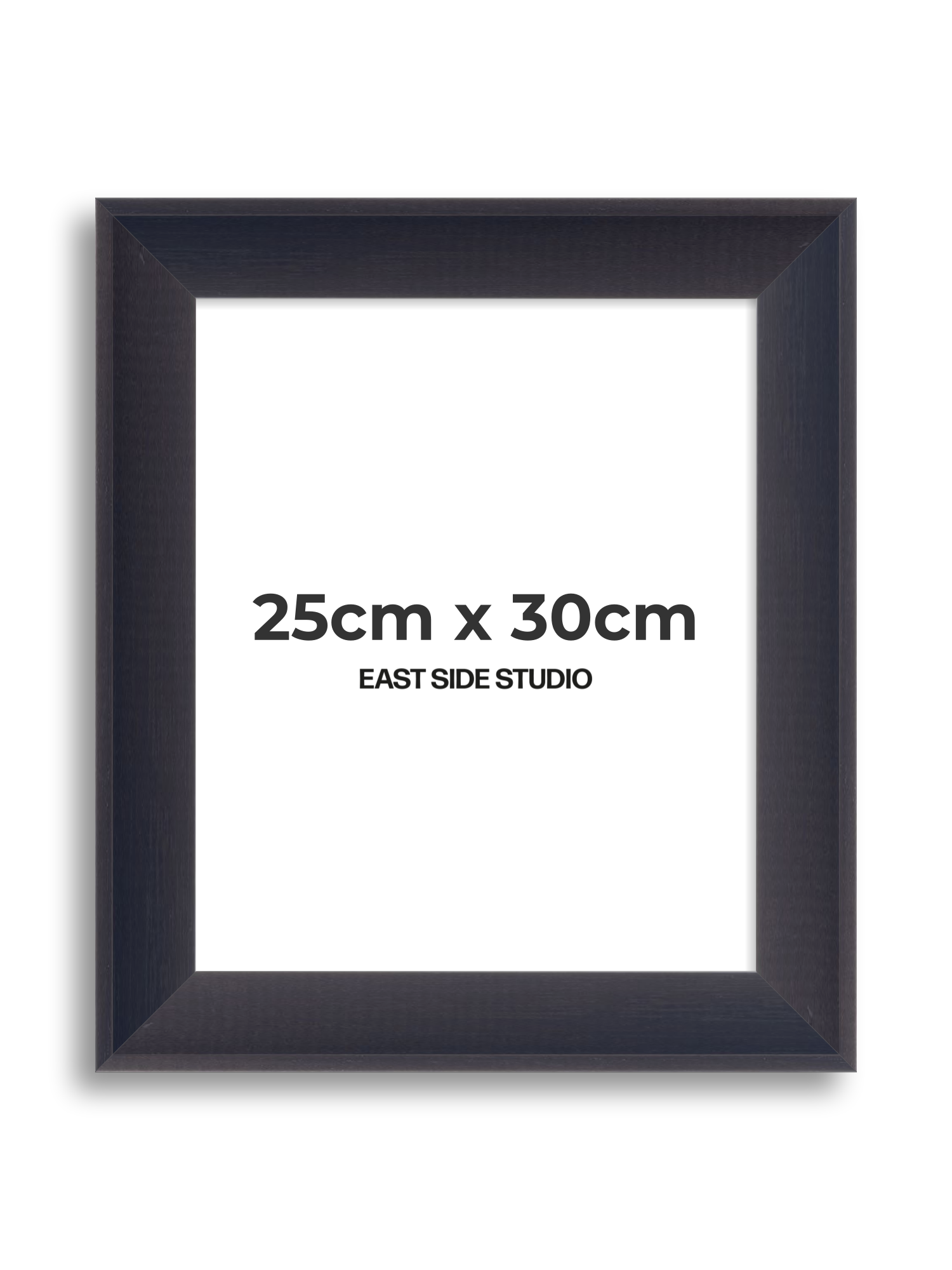 Black Stain 25cm x 30cm picture frame