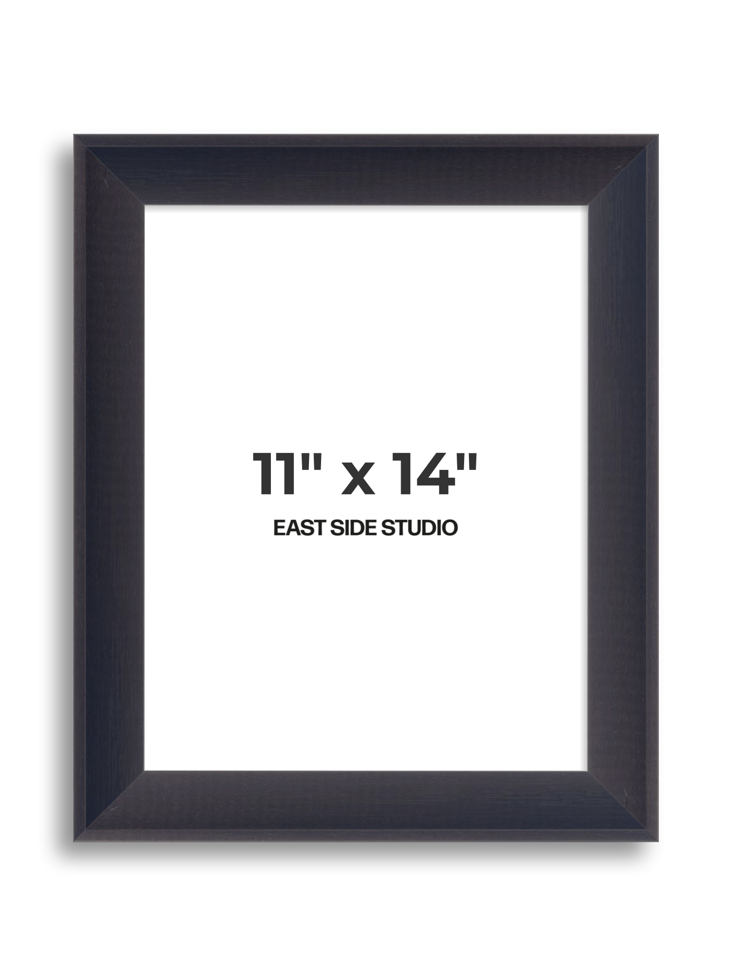Black Stain 11" x 14" picture frame