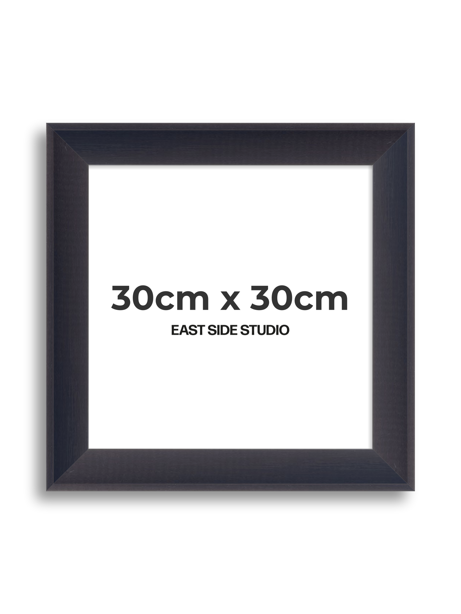 Black Stain 30cm x 30cm picture frame