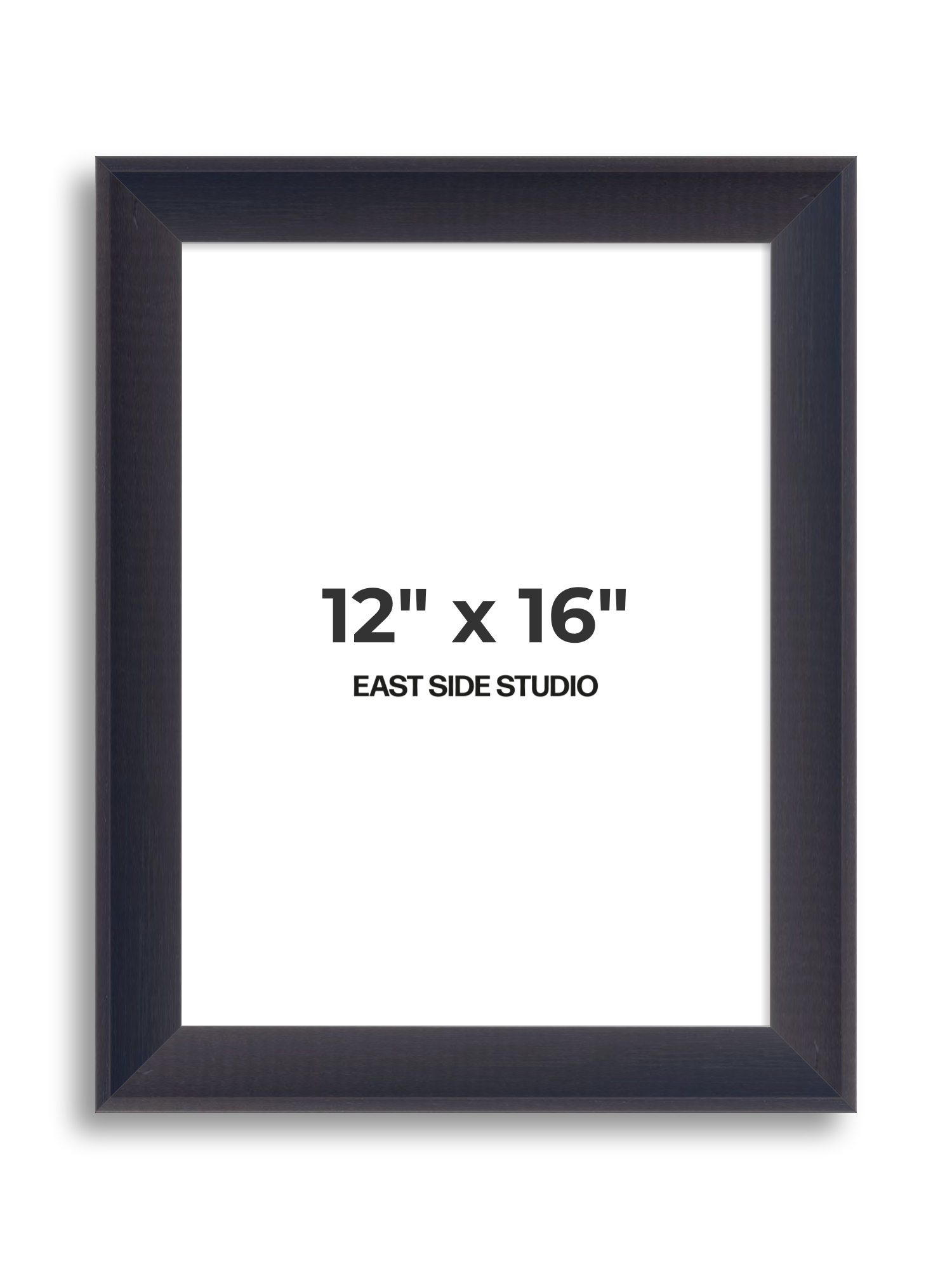 Black Stain 12" x 16" picture frame