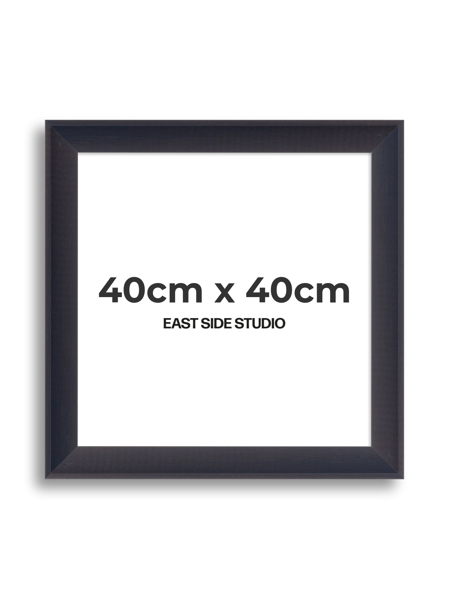 Black Stain 40cm x 40cm picture frame