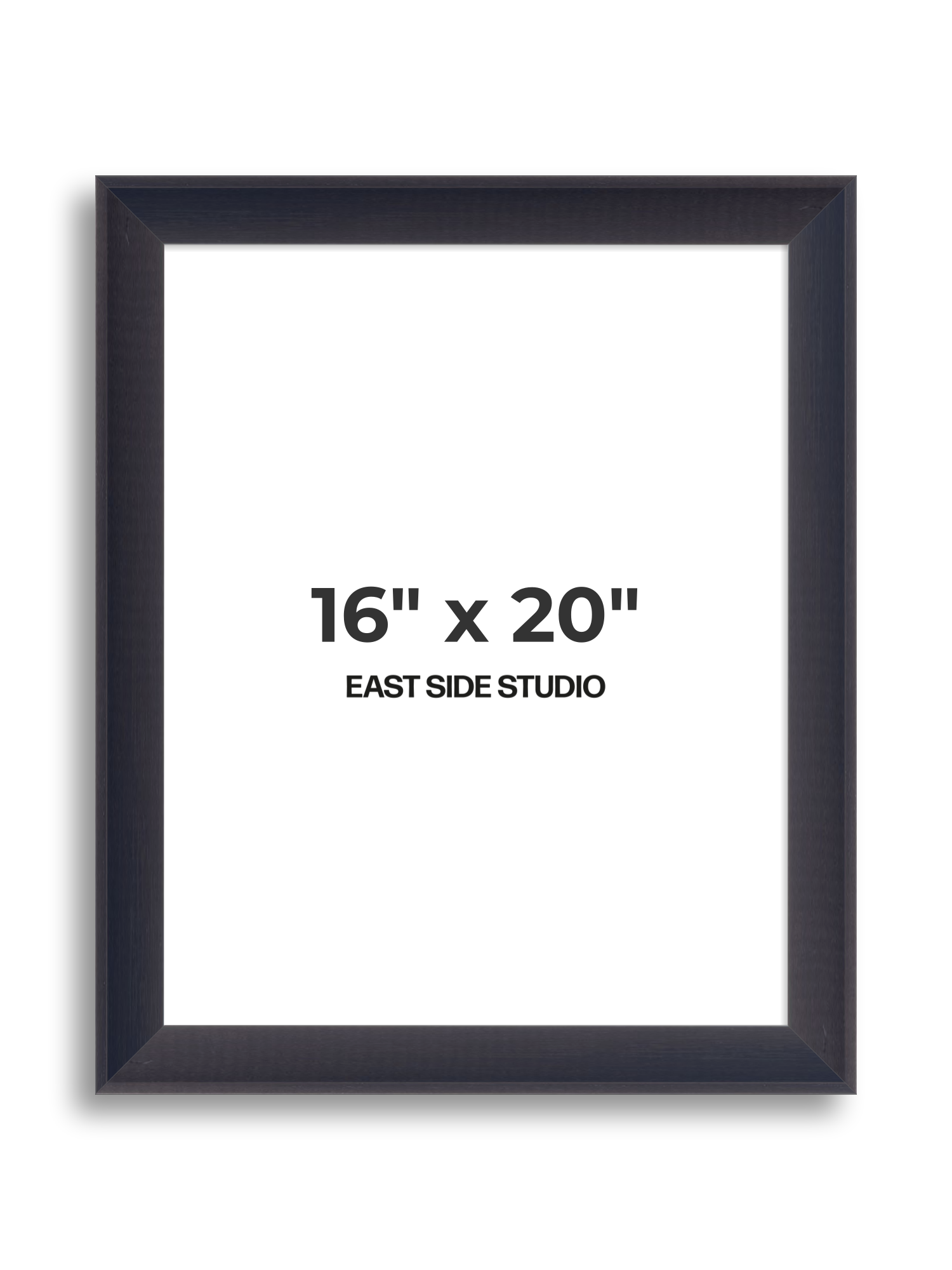 Black Stain 16" x 20" picture frame