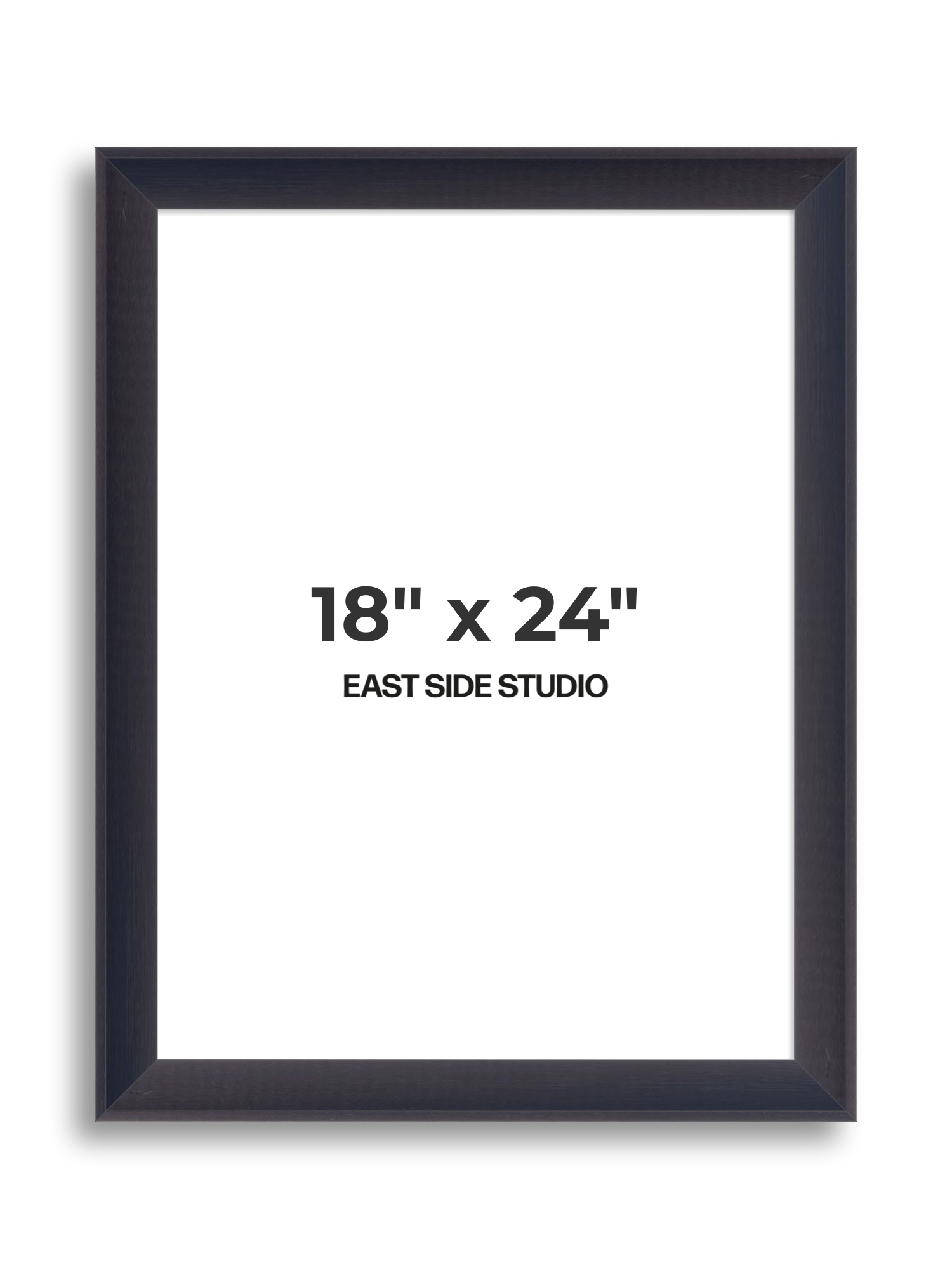 Black Stain 18" x 24" picture frame
