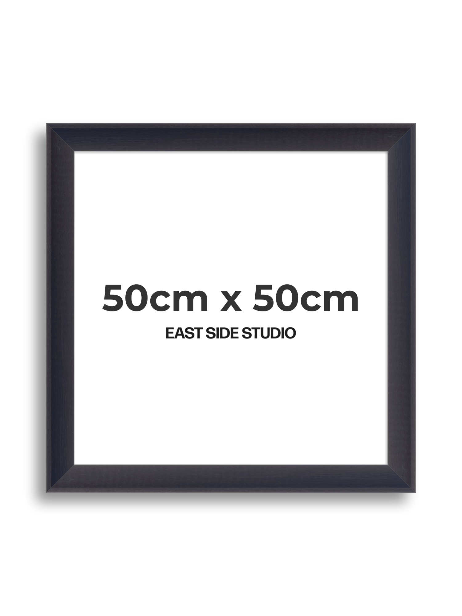 Black Stain 50cm x 50cm picture frame