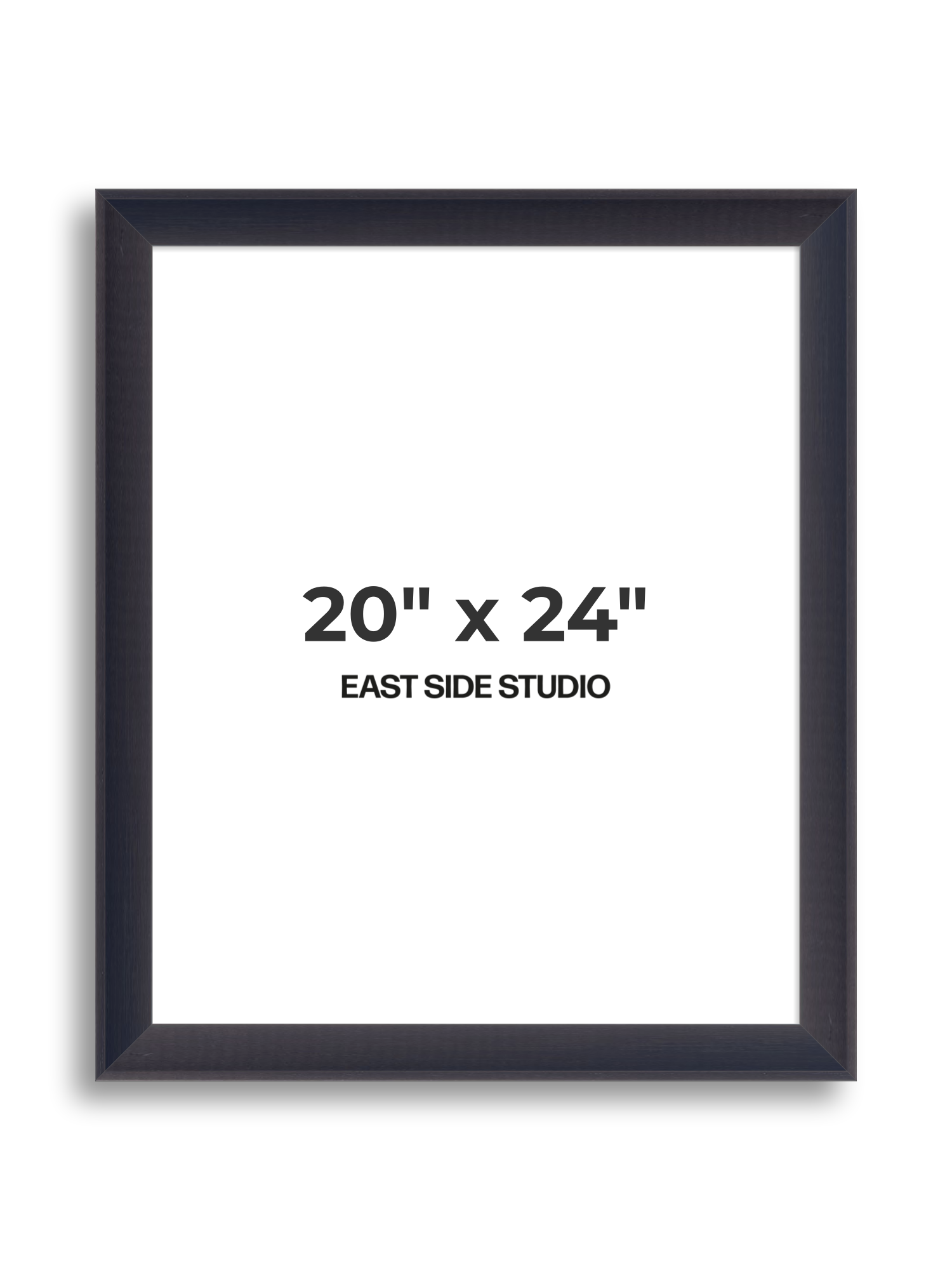 Black Stain 20" x 24" picture frame
