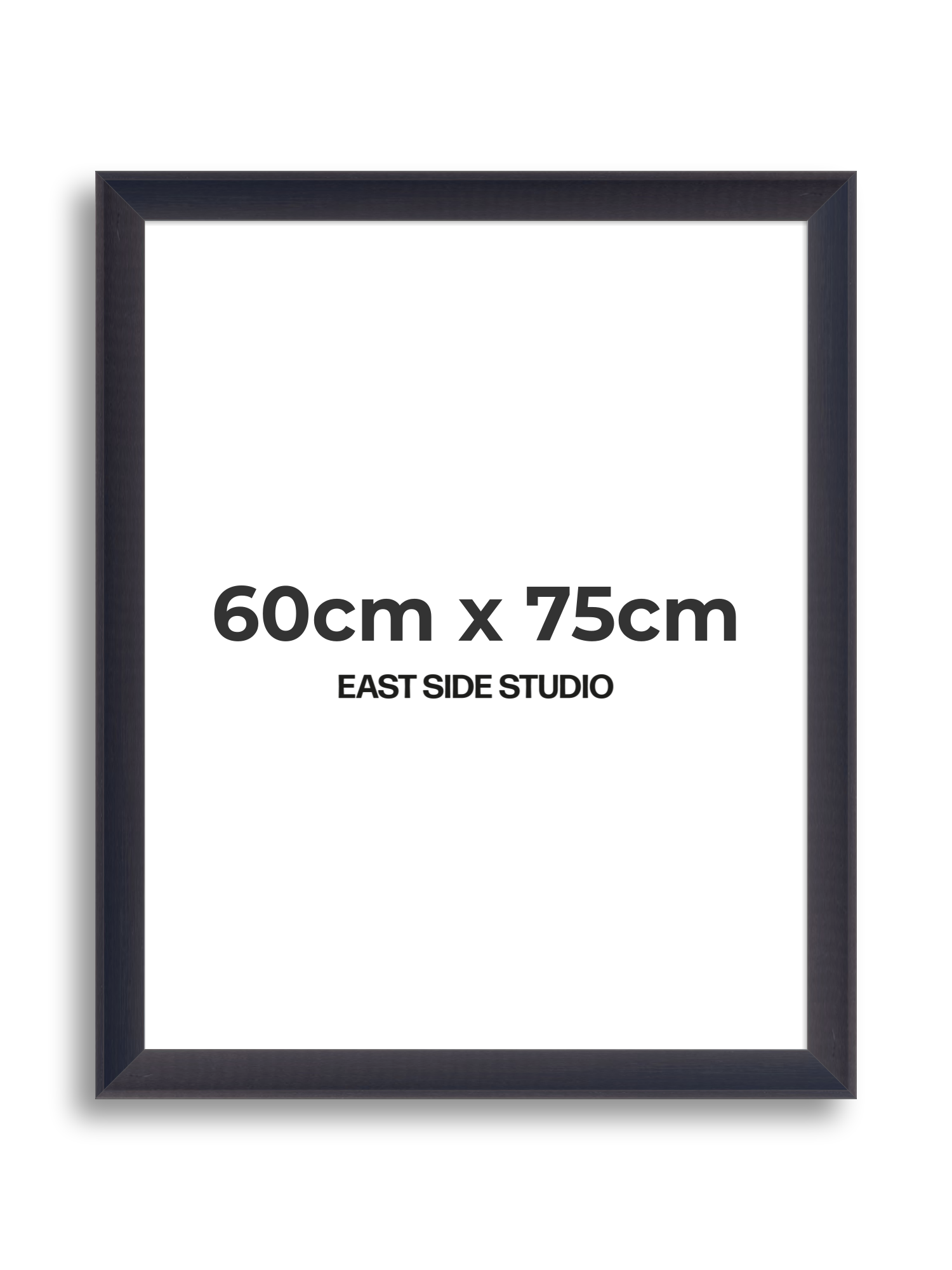 Black Stain 60cm x 75cm picture frame