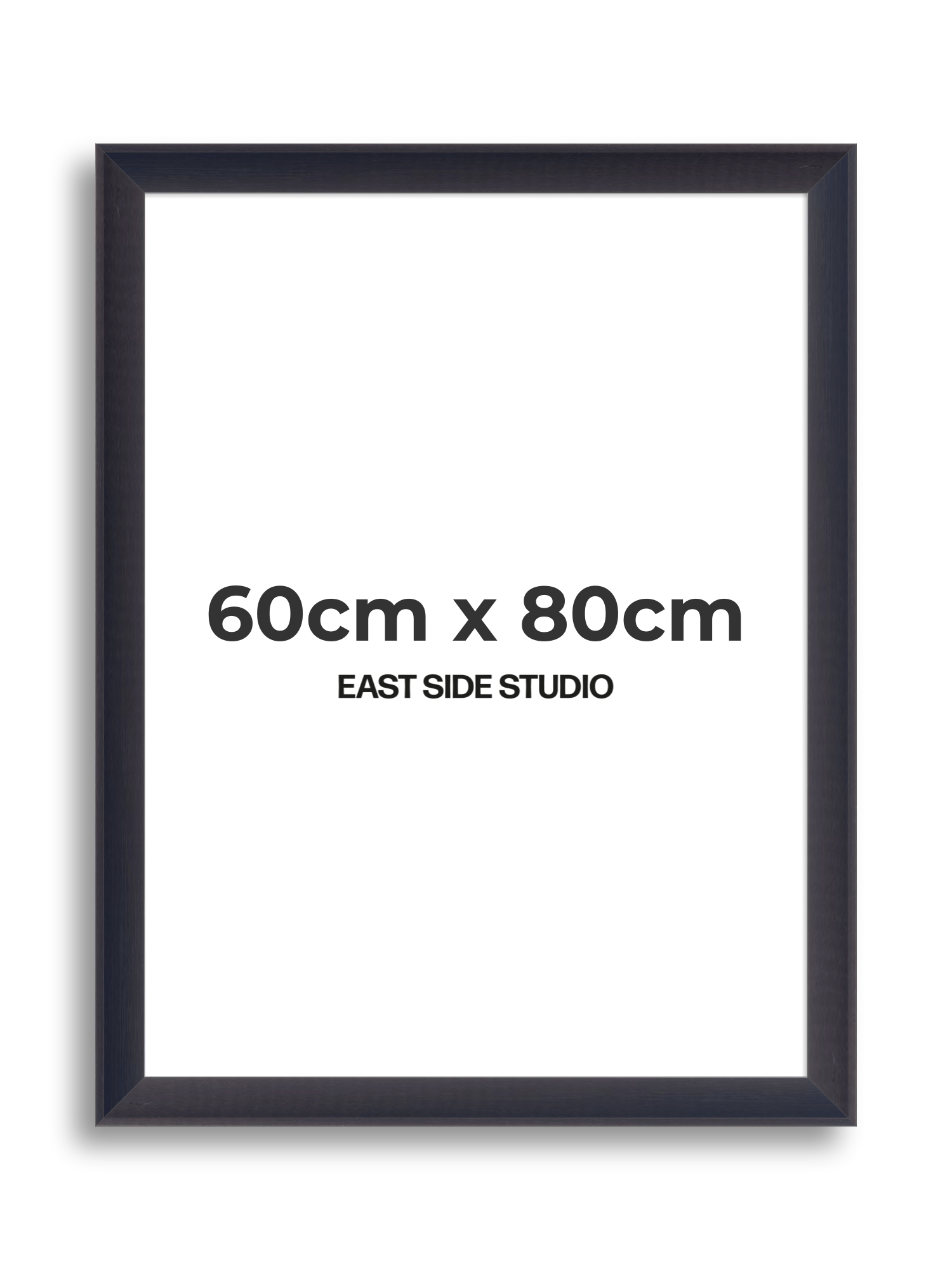 Black Stain 60cm x 80cm picture frame