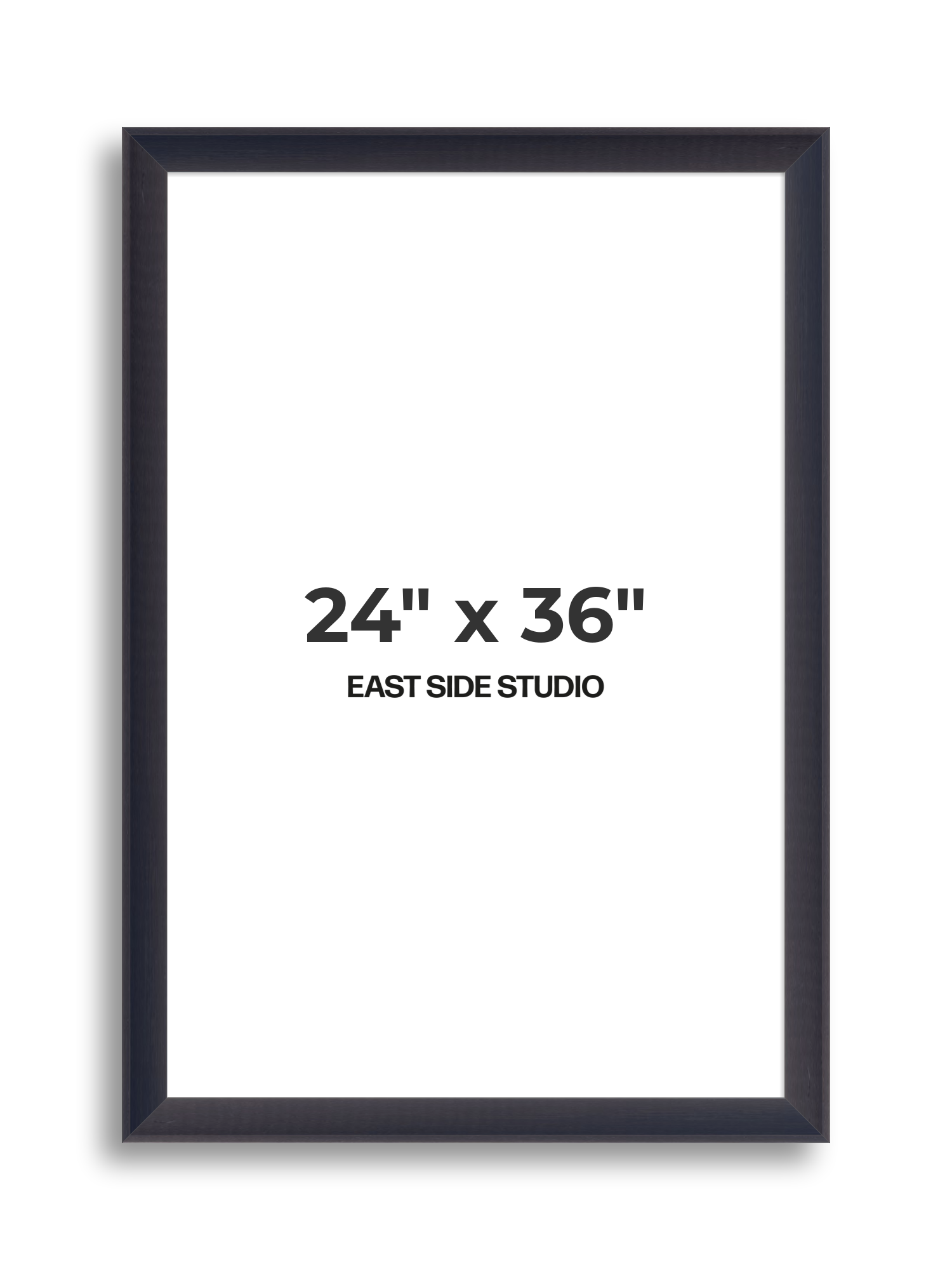 Black Stain 24" x 36" picture frame
