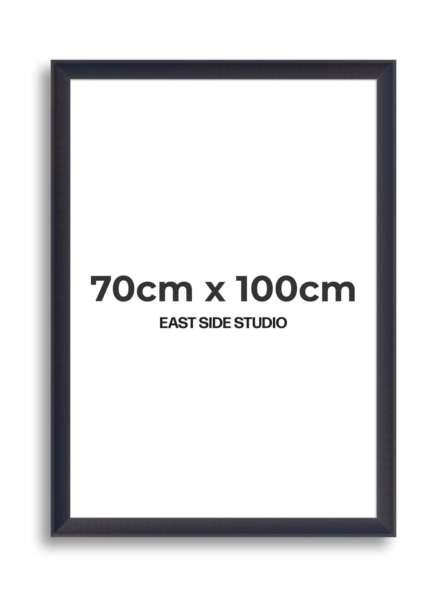 Black Stain 70cm x 100cm picture frame