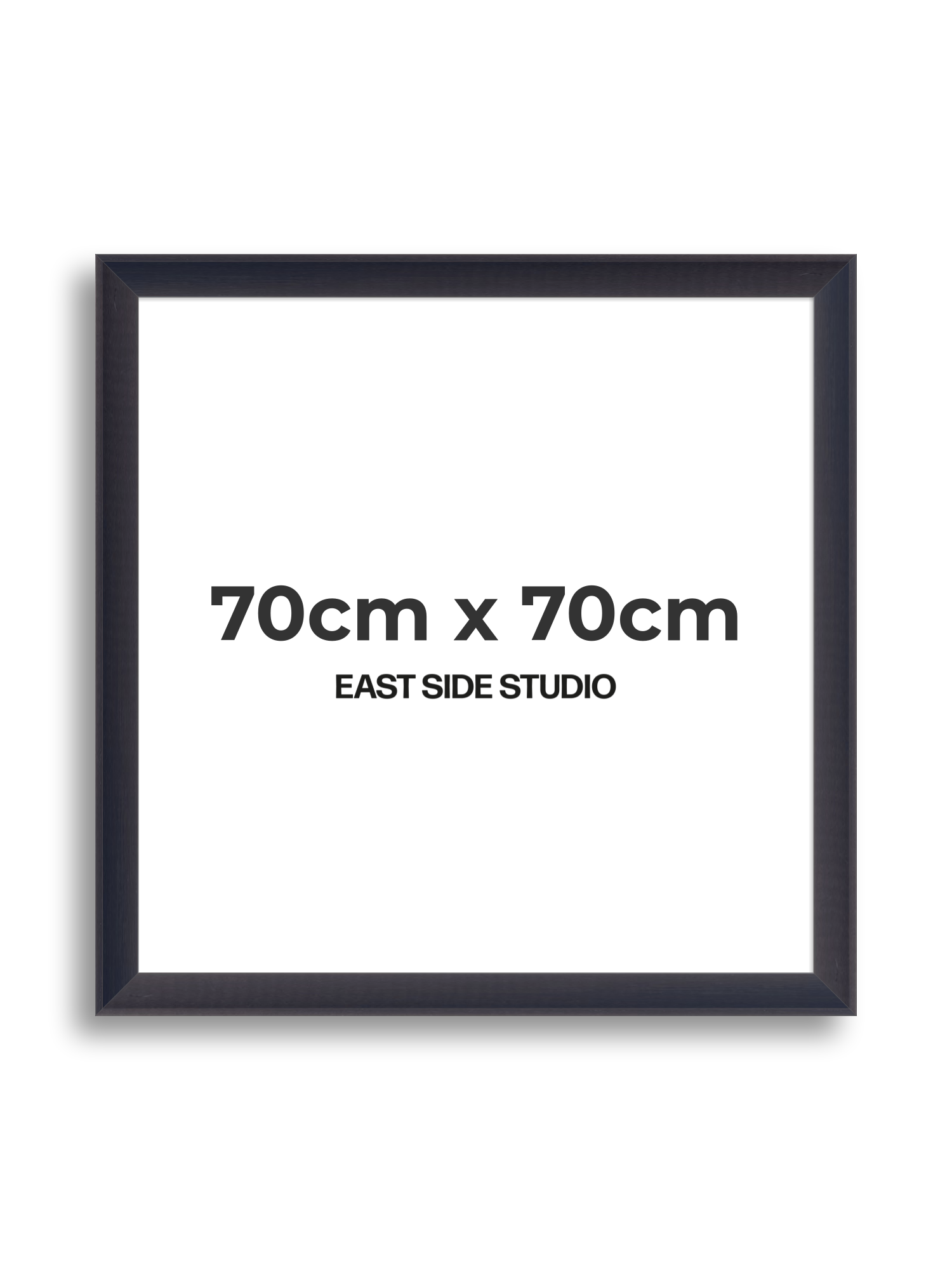 Black Stain 70cm x 70cm picture frame