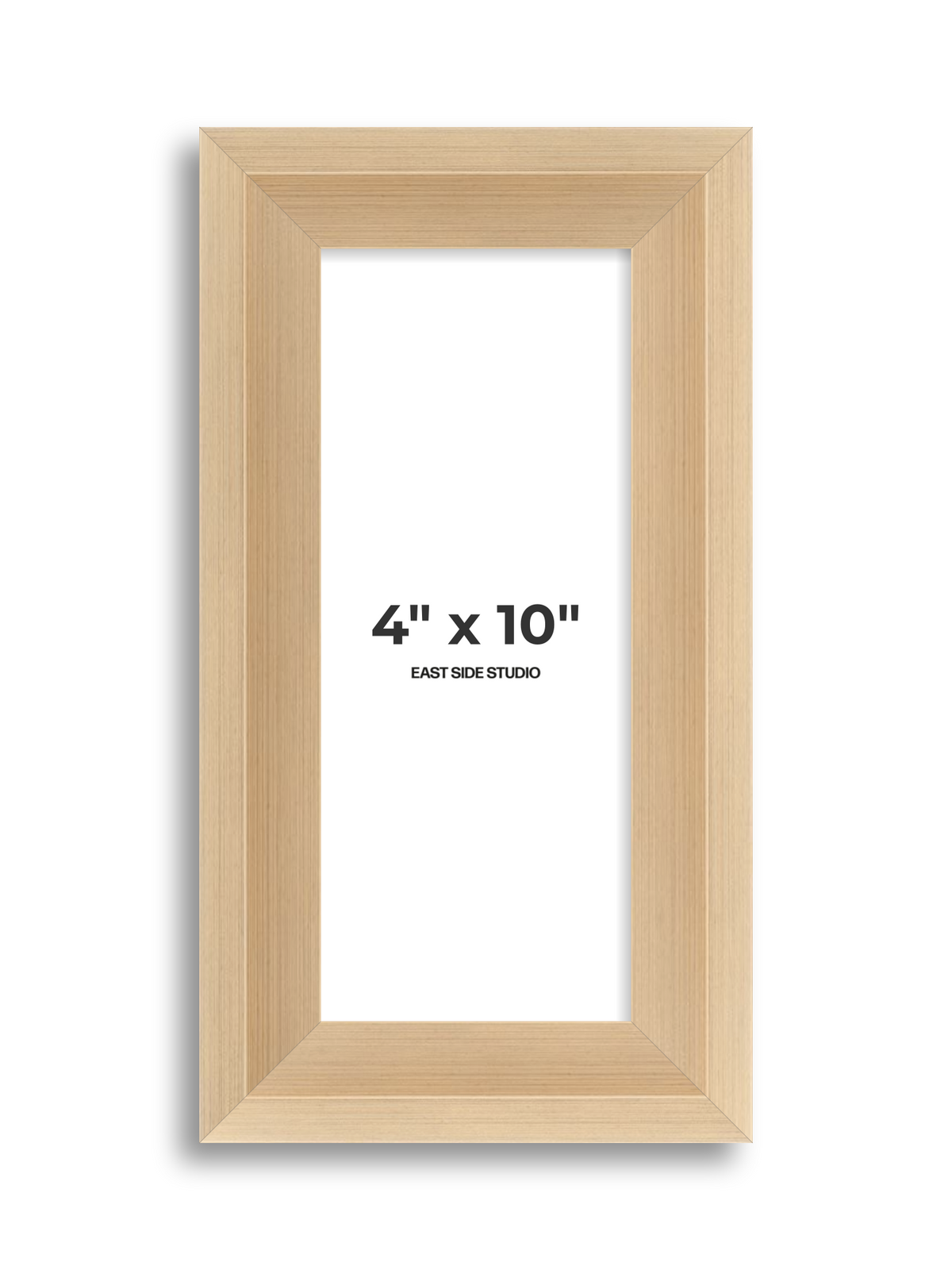 Champagne Gold 4" x 10" picture frame