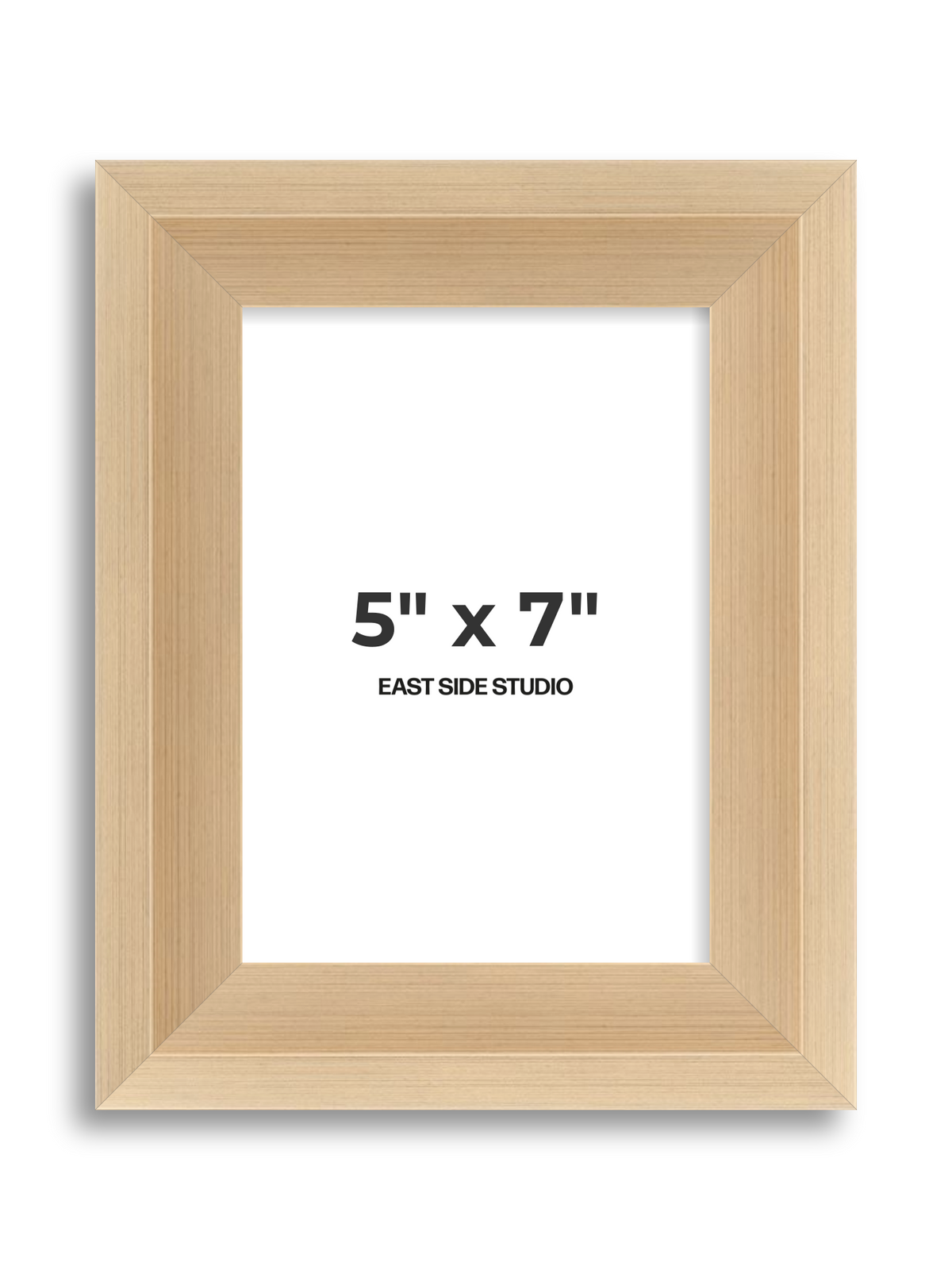 Champagne Gold 5" x 7" picture frame