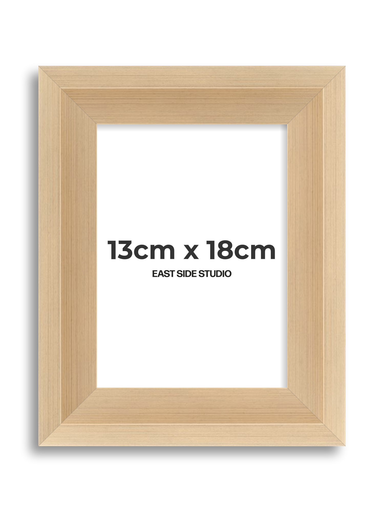 Champagne 13cm x 18cm picture frame