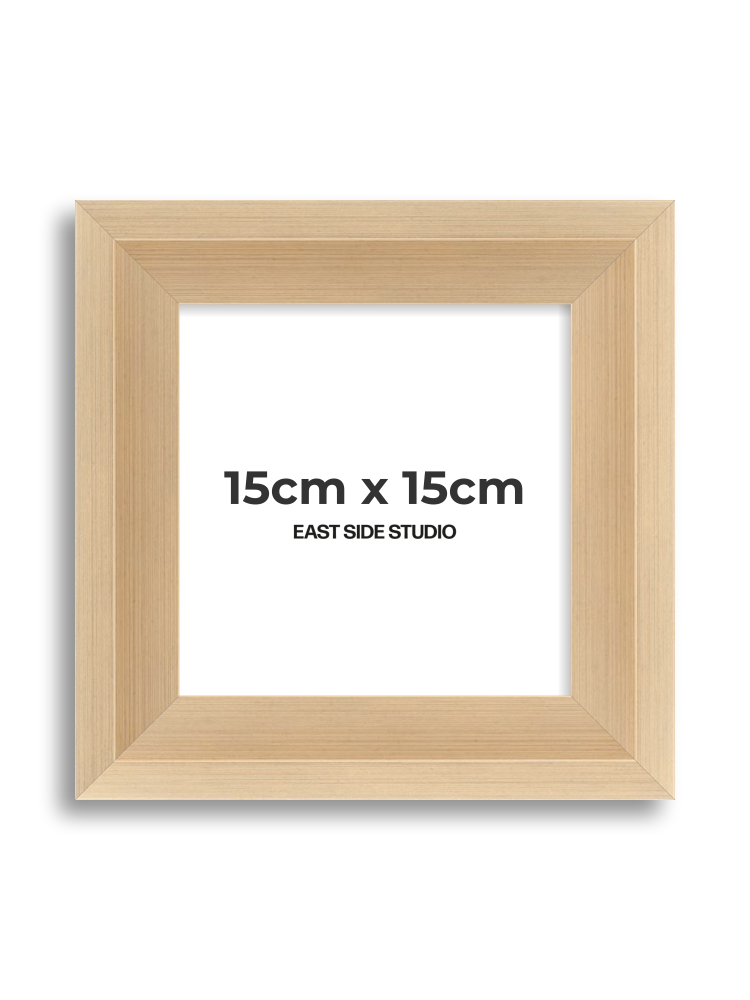 Champagne 15cm x 15cm picture frame