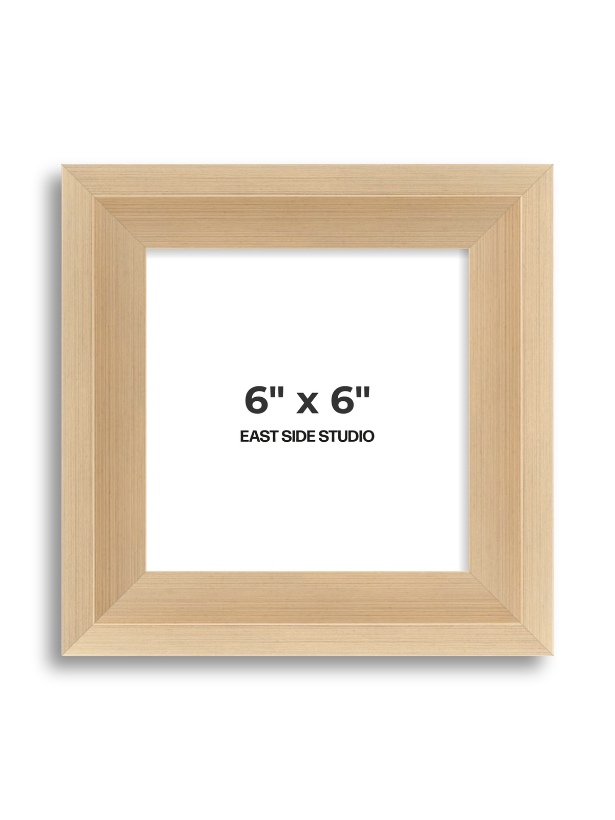 Champagne Gold 6" x 6" picture frame