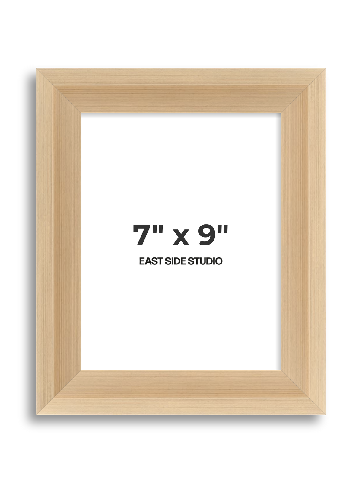 Champagne Gold 7" x 9" picture frame