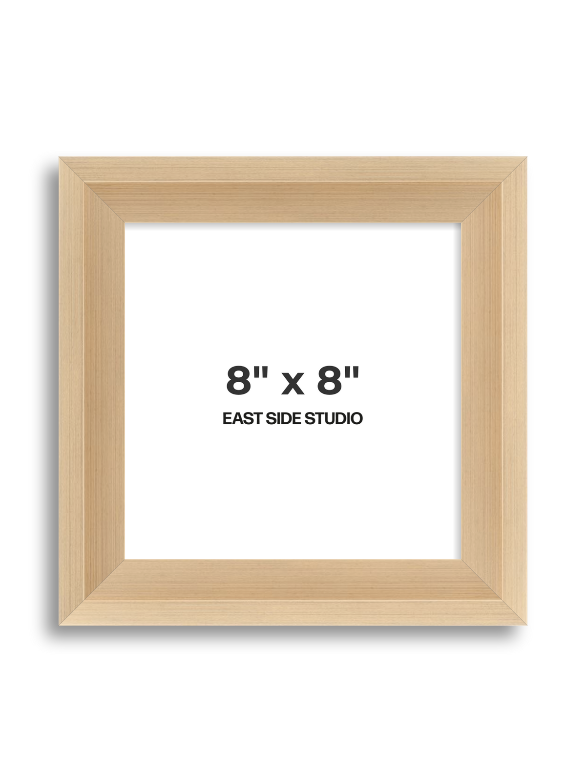 Champagne Gold 8" x 8" picture frame