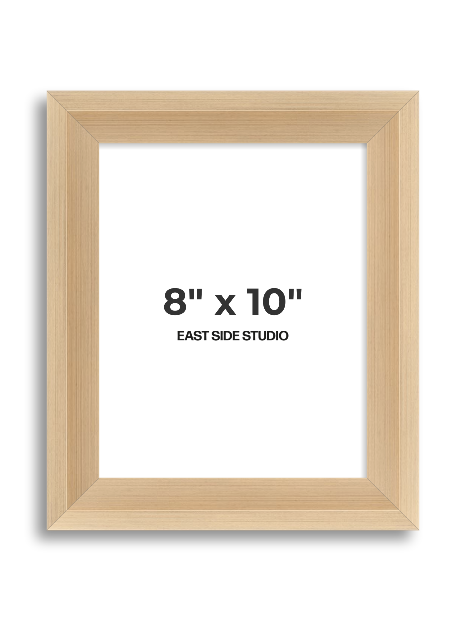 Champagne 8" x 10" picture frame