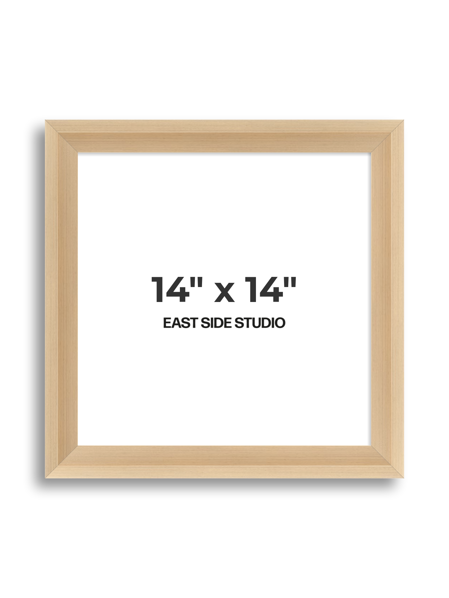 Champagne 14" x 14" picture frame