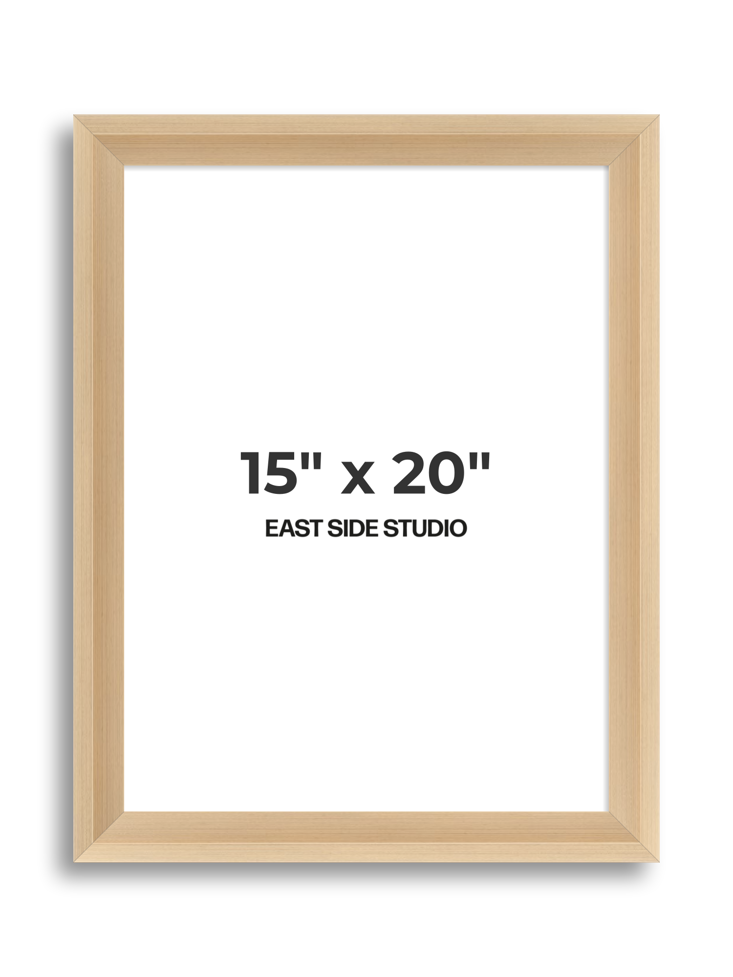 Champagne 15" x 20" picture frame