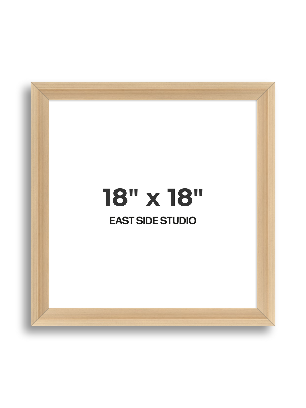 Champagne Gold 18" x 18" picture frame