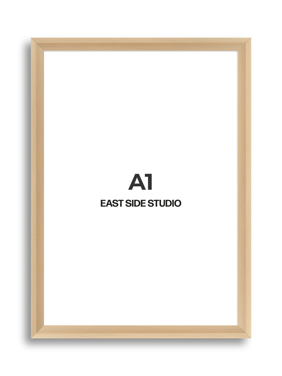 Champagne Gold A1 picture frame