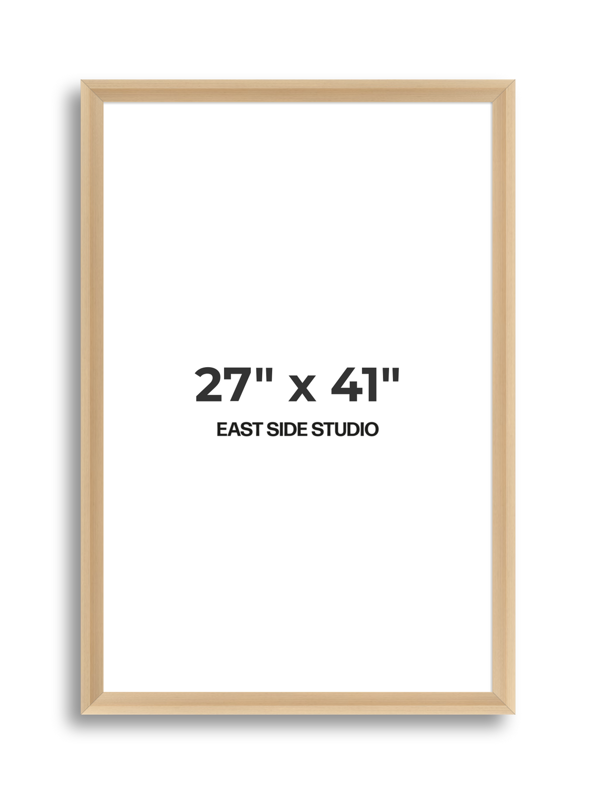 Champagne Gold 27" x 41" picture frame