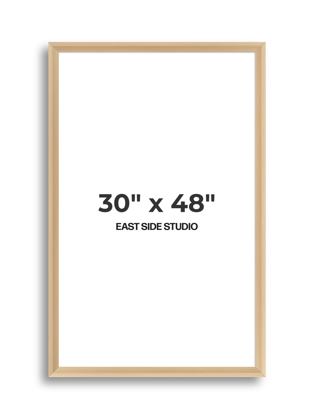 Champagne Gold 30" x 48" picture frame